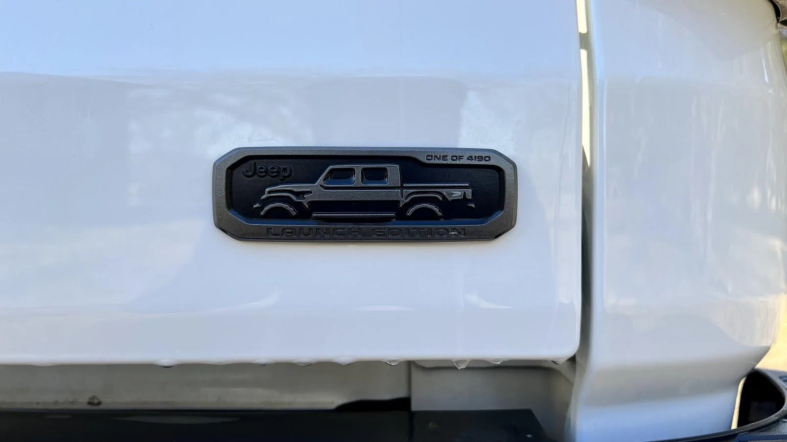 Jeep Gladiator 2020 Launch Edition - White IMG_0234