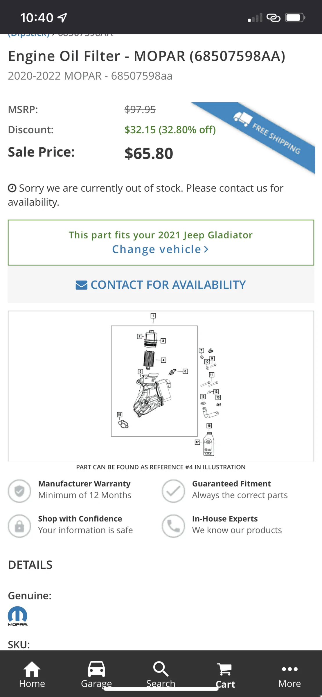 Jeep Gladiator WARNING! Gen 3. Oil change not possible. C93D867D-F82A-47B8-910E-978F68027B19