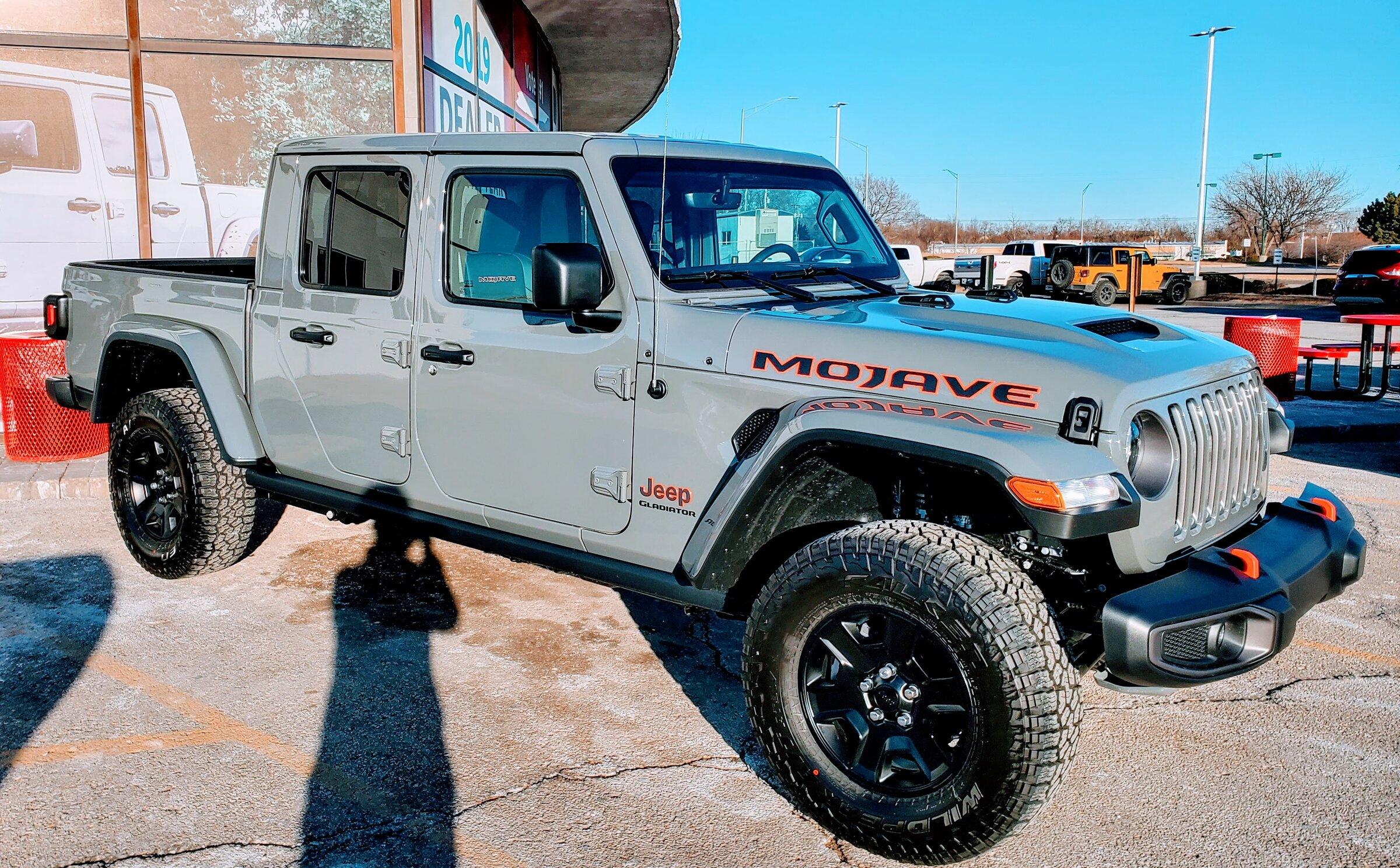 Jeep Gladiator MOJAVE Edition Gladiator JT Club 20220212_164030