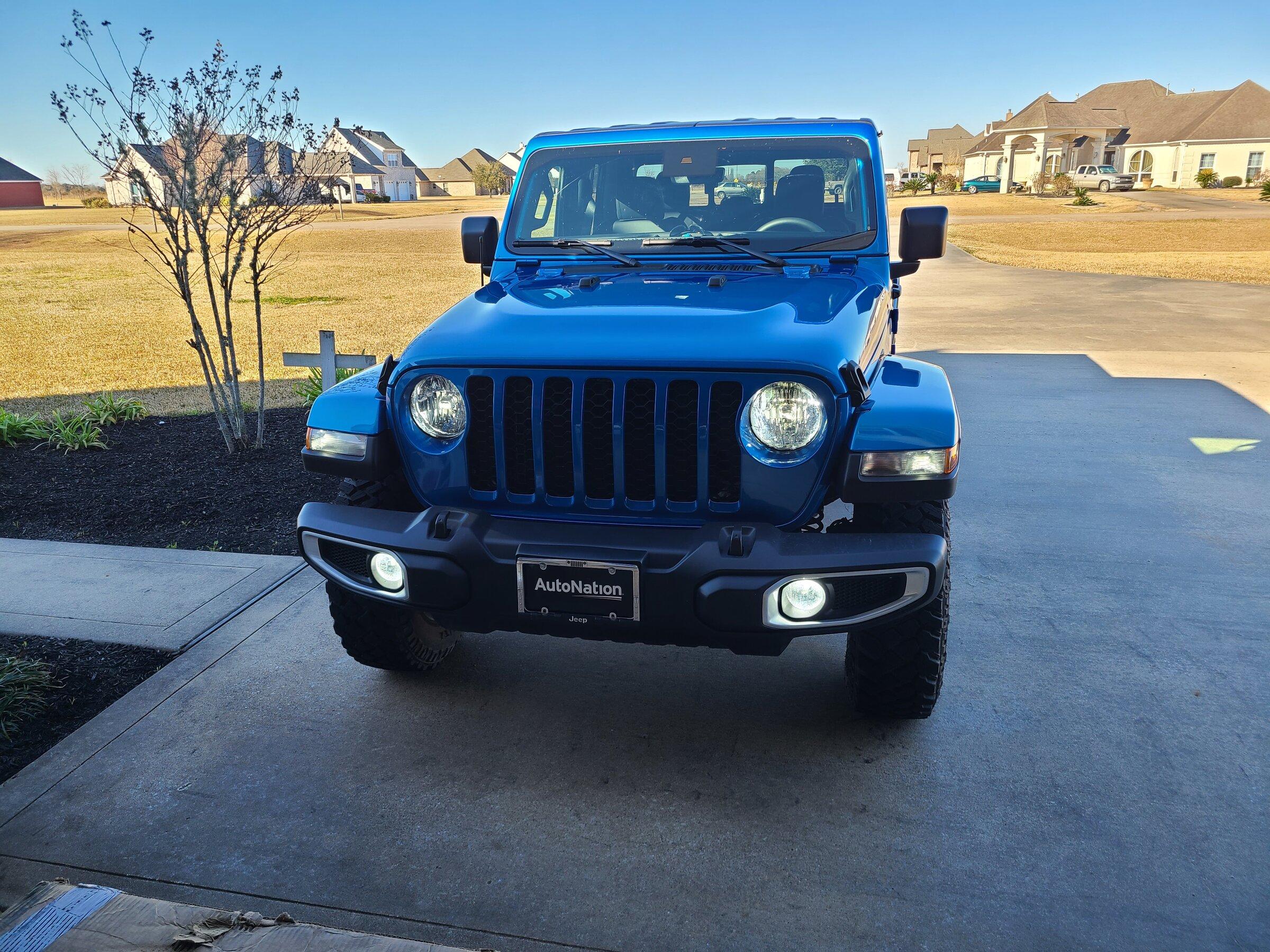 Jeep Gladiator **Billet to Blue** 20220213_154627
