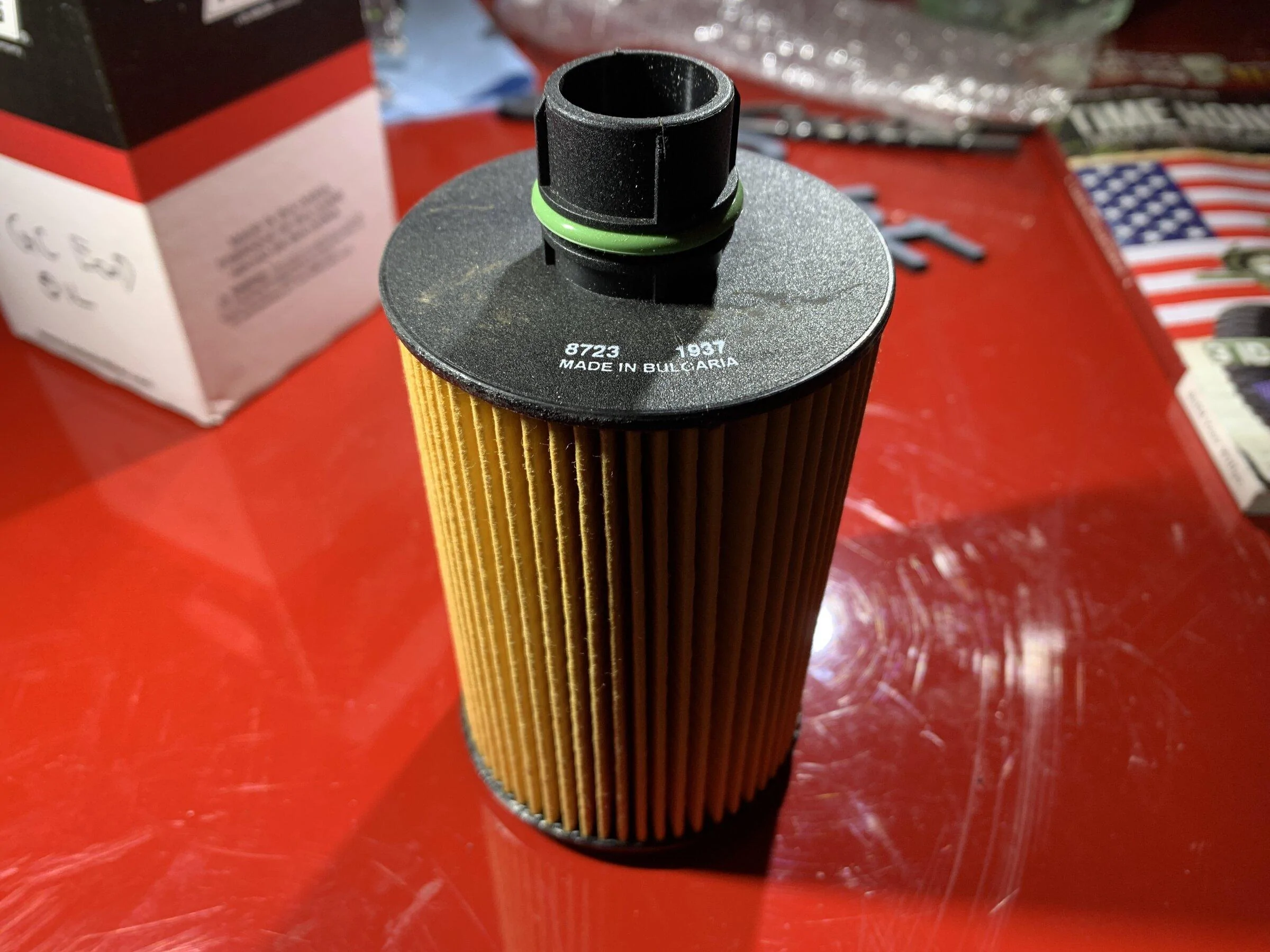 Jeep Gladiator A quick comparison of OE, unbranded current Ecodiesel oil filters IMG_2450