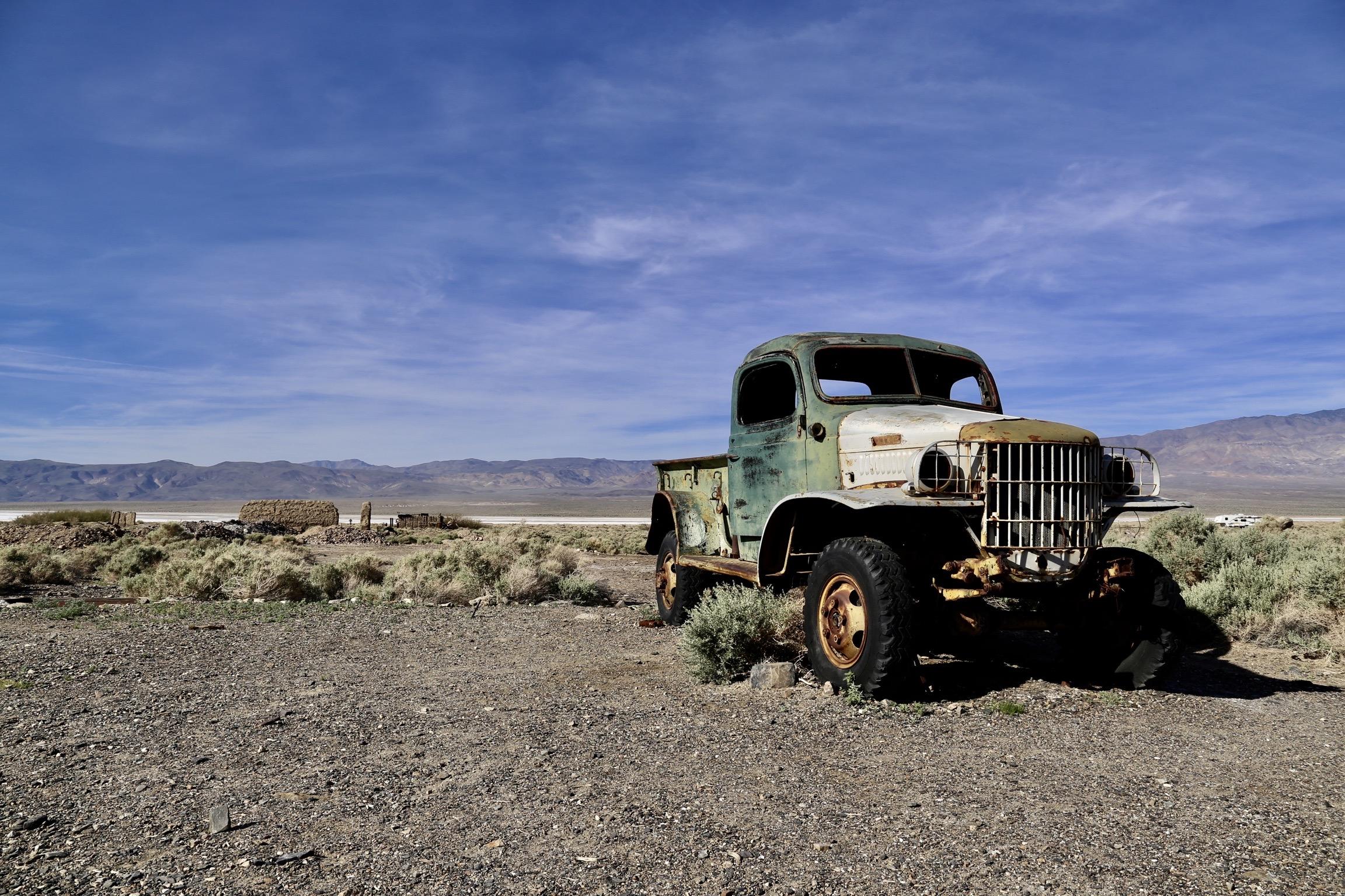 Jeep Gladiator Death Valley free cabin #1. Geologist's Cabin DV.JPG