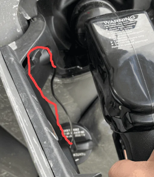 Jeep Gladiator Fuel Door Solution 1644891001143