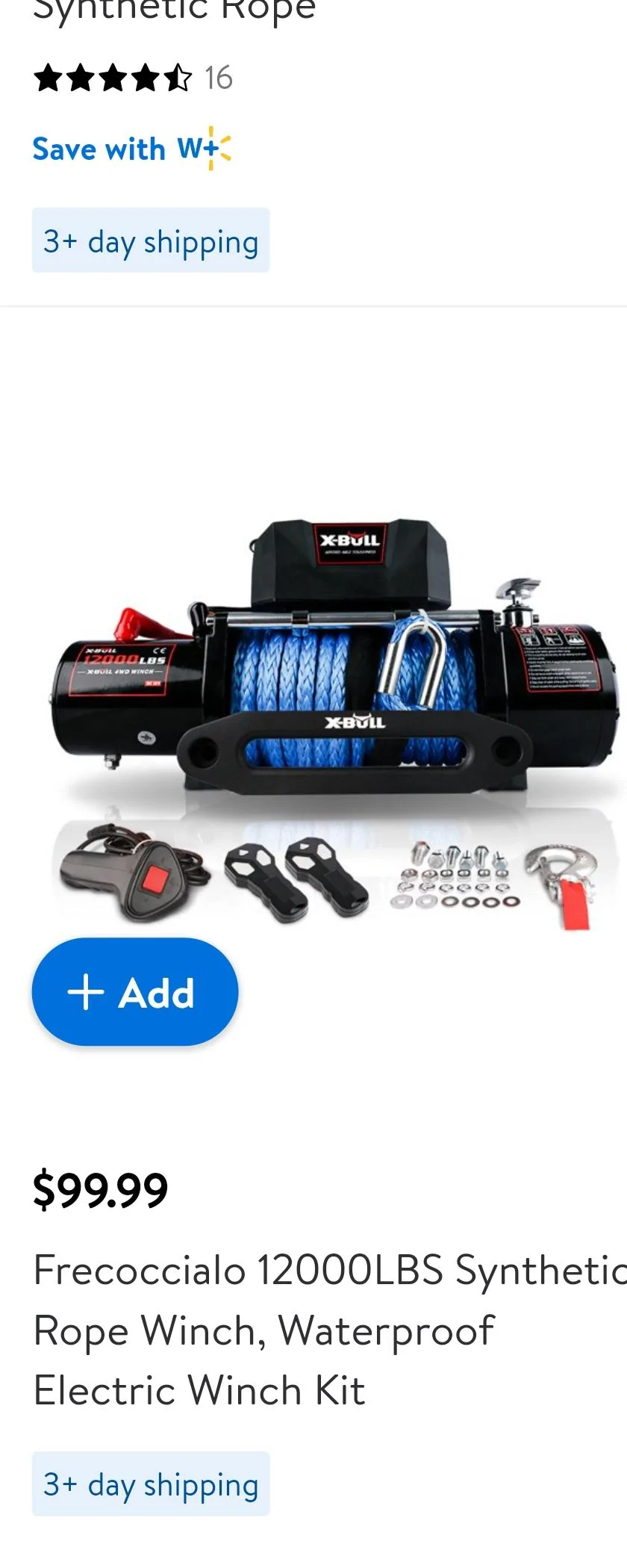 Jeep Gladiator Anyone want a $99 Winch Screenshot_20220214-204243_Chrom