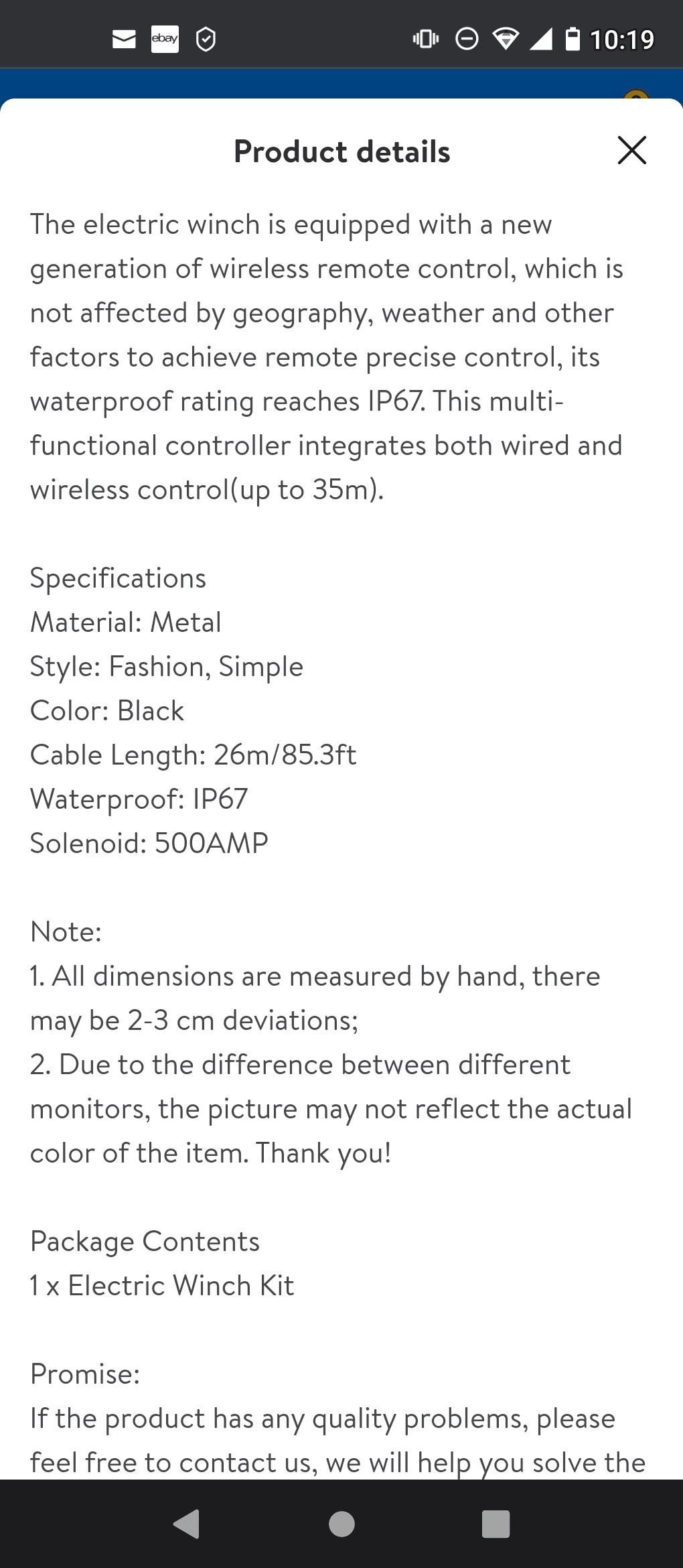 Jeep Gladiator Anyone want a $99 Winch Screenshot_20220214-221948