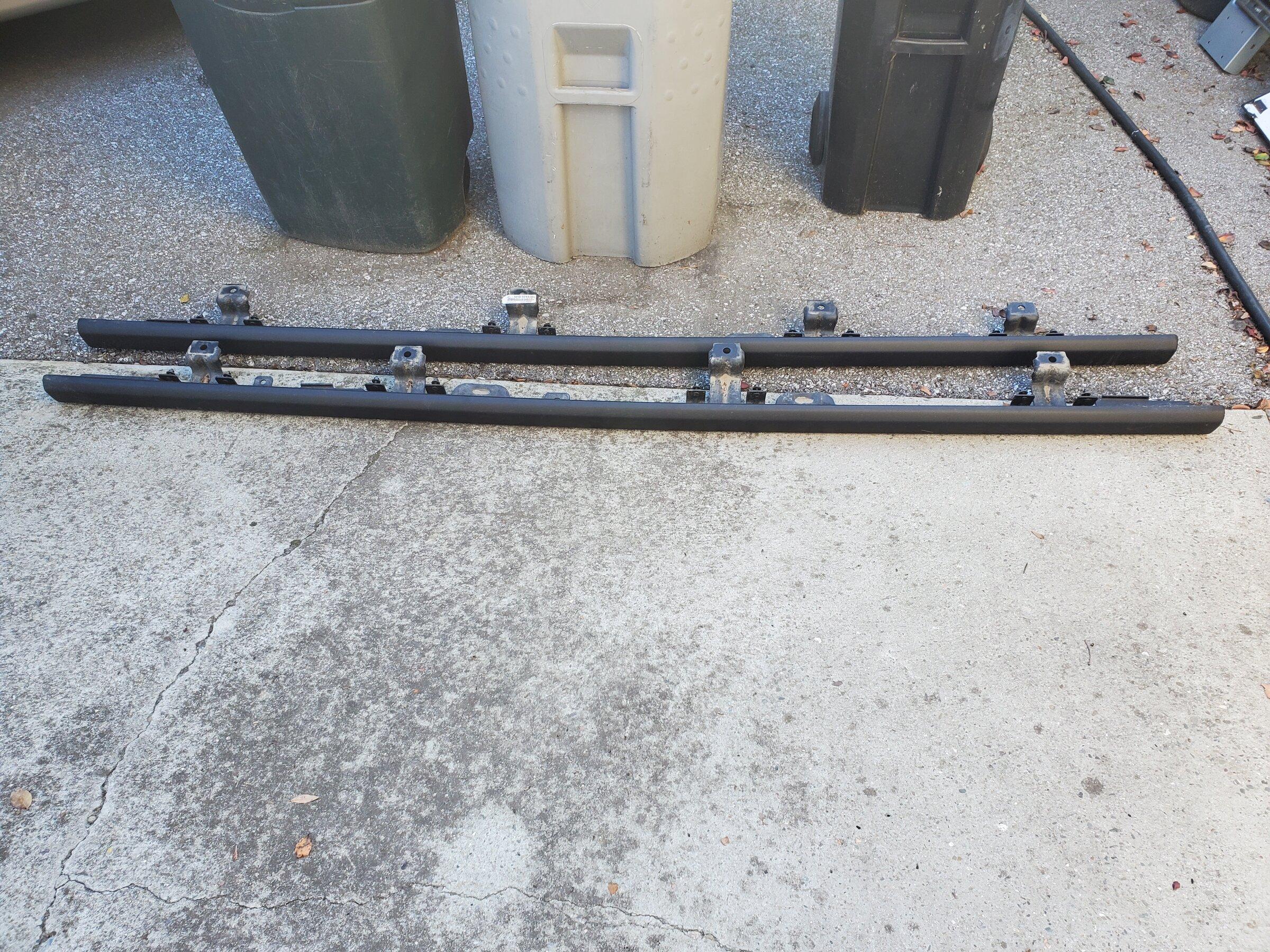 Jeep Gladiator Factory Rock Sliders sliders