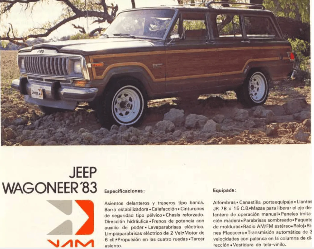 Jeep Gladiator VAM Jeeps, circa 1983 1645040550573