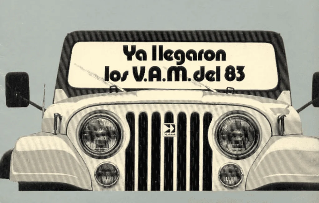 Jeep Gladiator VAM Jeeps, circa 1983 1645040823124