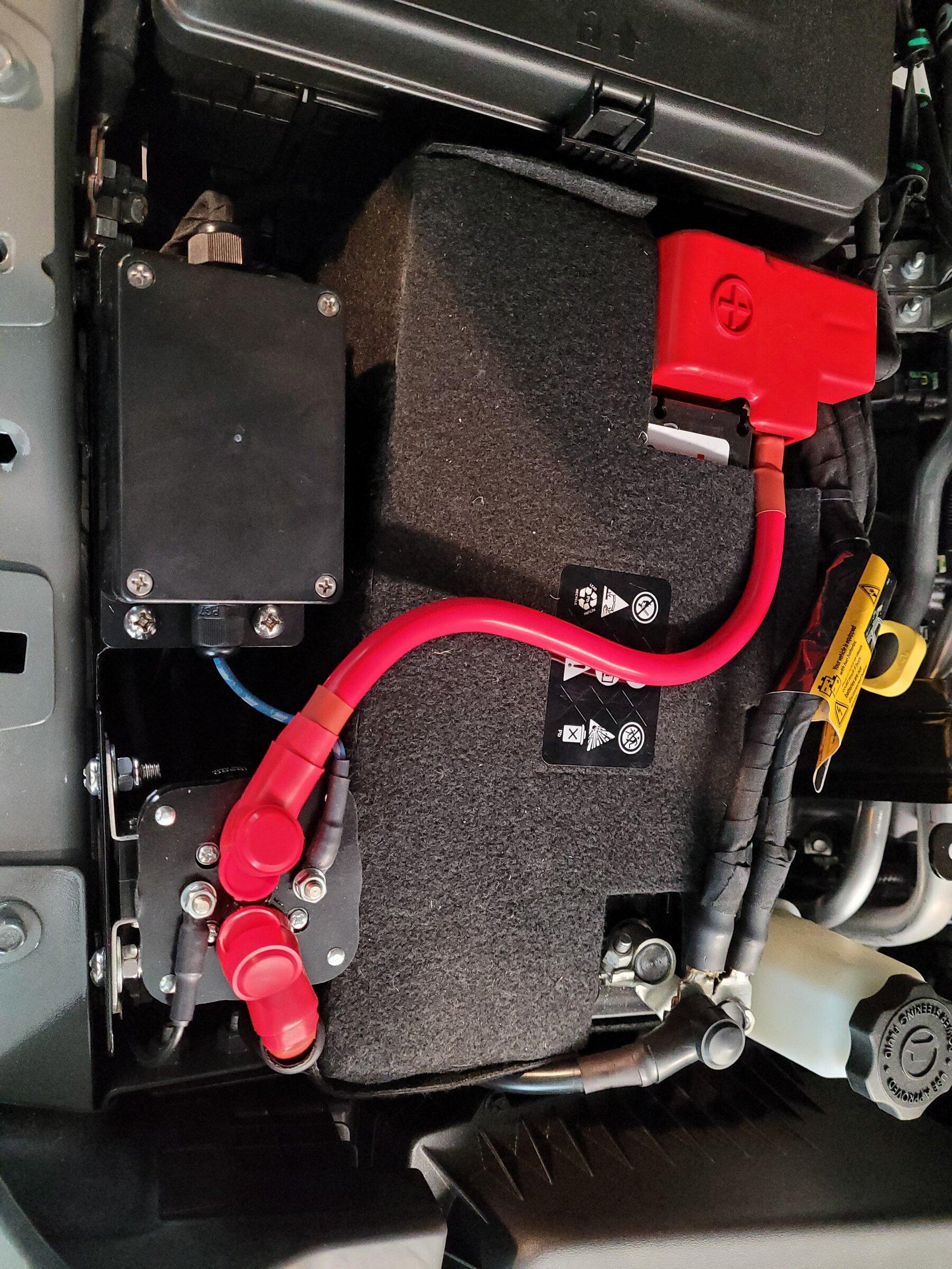 Jeep Gladiator New Apex 12K Harbor Freight winch Install 20220216_113536