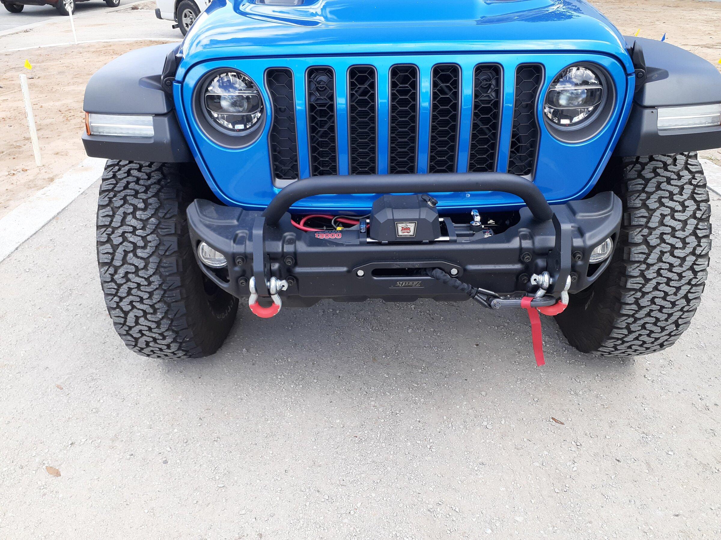 Jeep Gladiator Should I get a winch? Please school me on them. 20220104_132503