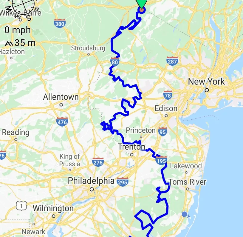Jeep Gladiator The Trans New Jersey Trail in a JT Screenshots_2022-02-17-09-50-34