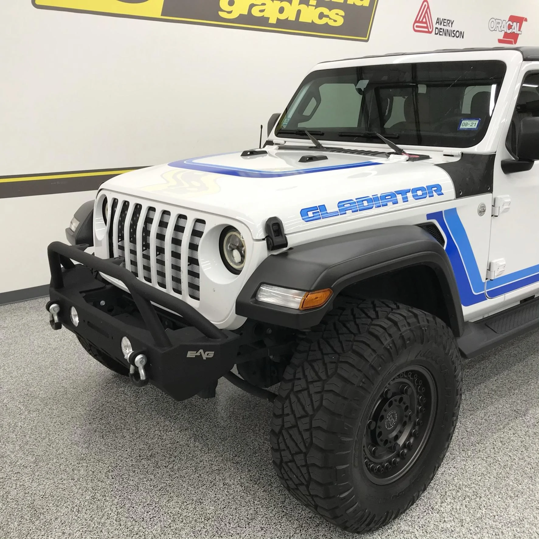 Jeep Gladiator Scrambler Retro Kit:  photos and info scrambler blue 02