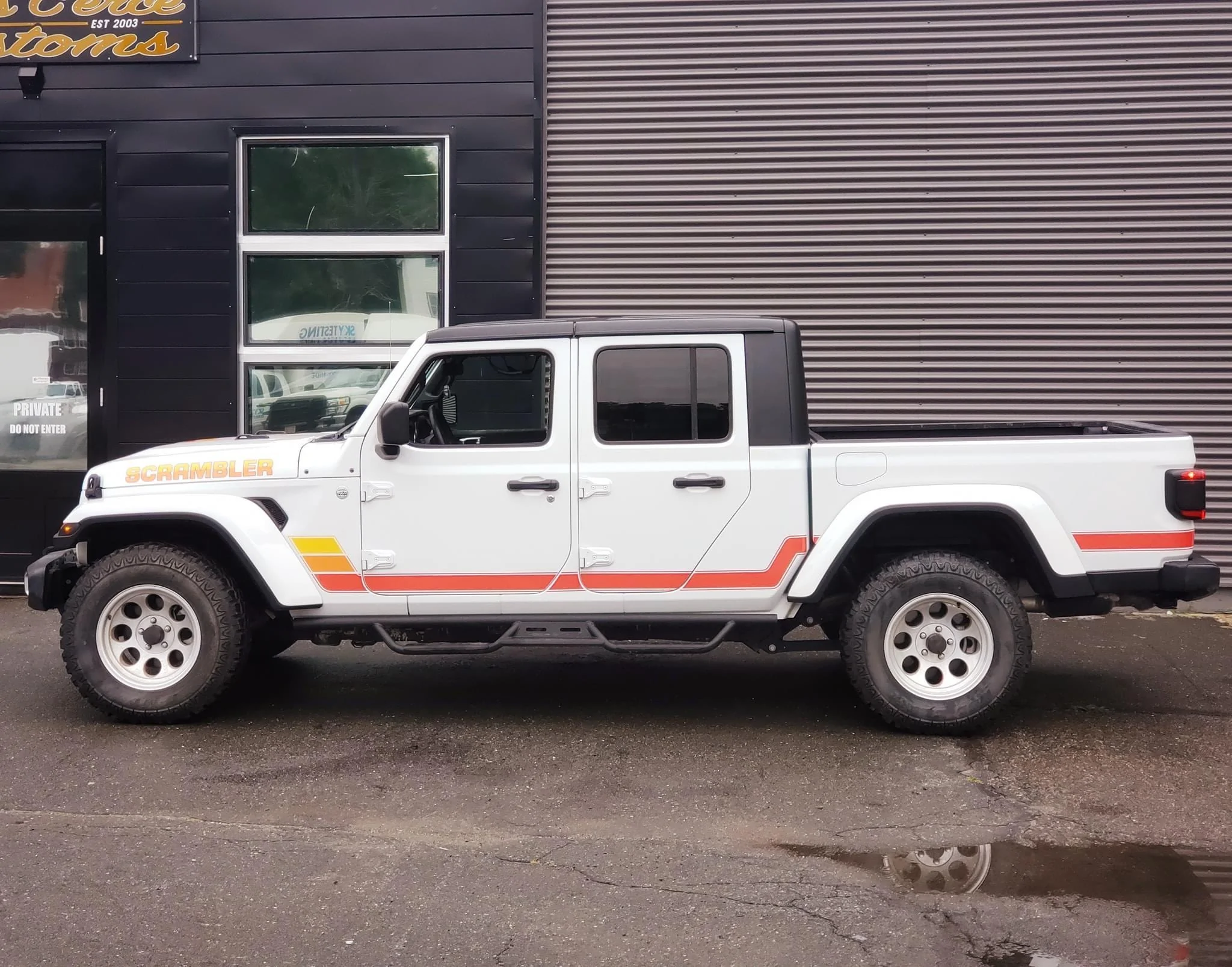 Jeep Gladiator Scrambler Retro V.2:  photos and info Scrambler V2 customer 01