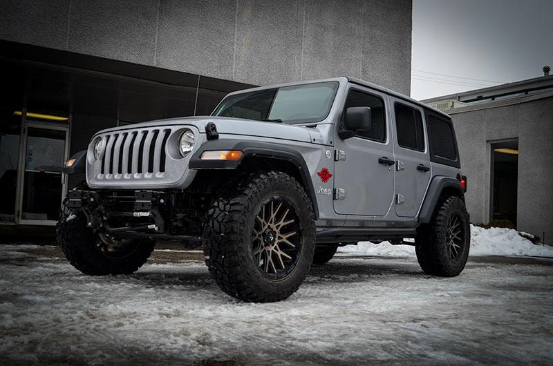 Jeep Gladiator AfterMarket rockers Side Steps ACEJLRS4DR-DD