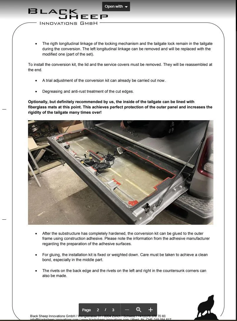 Jeep Gladiator Gladiator Tailgate Modification Captur