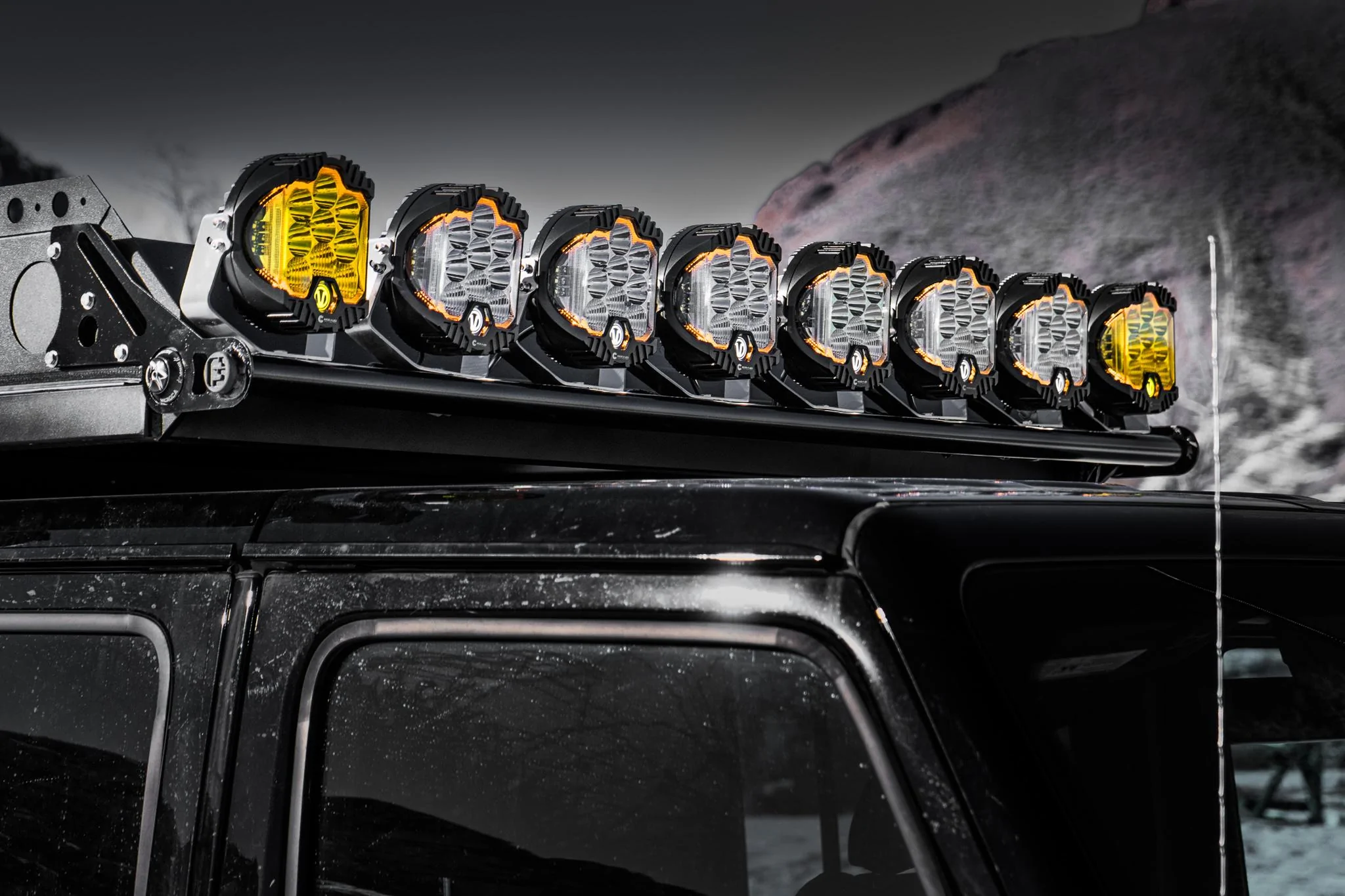 Jeep Gladiator Alternative light bar mounting DSC04899