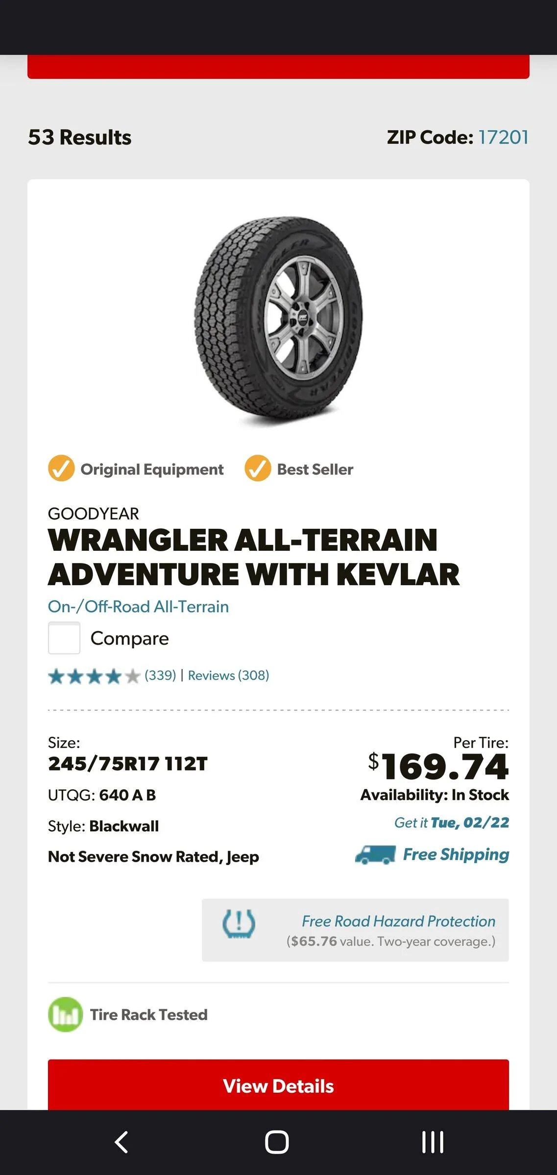 Jeep Gladiator Cold weather package Screenshot_20220218-201518_Firefox