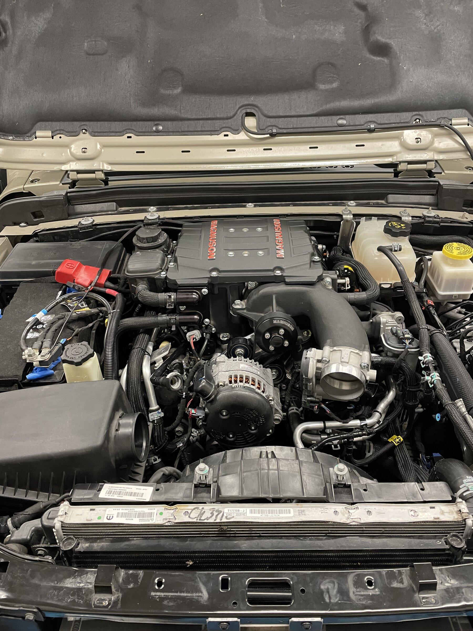 Jeep Gladiator Magnuson Supercharger Build D2901DB4-1EC7-4278-82B3-17ADBD86A3F7