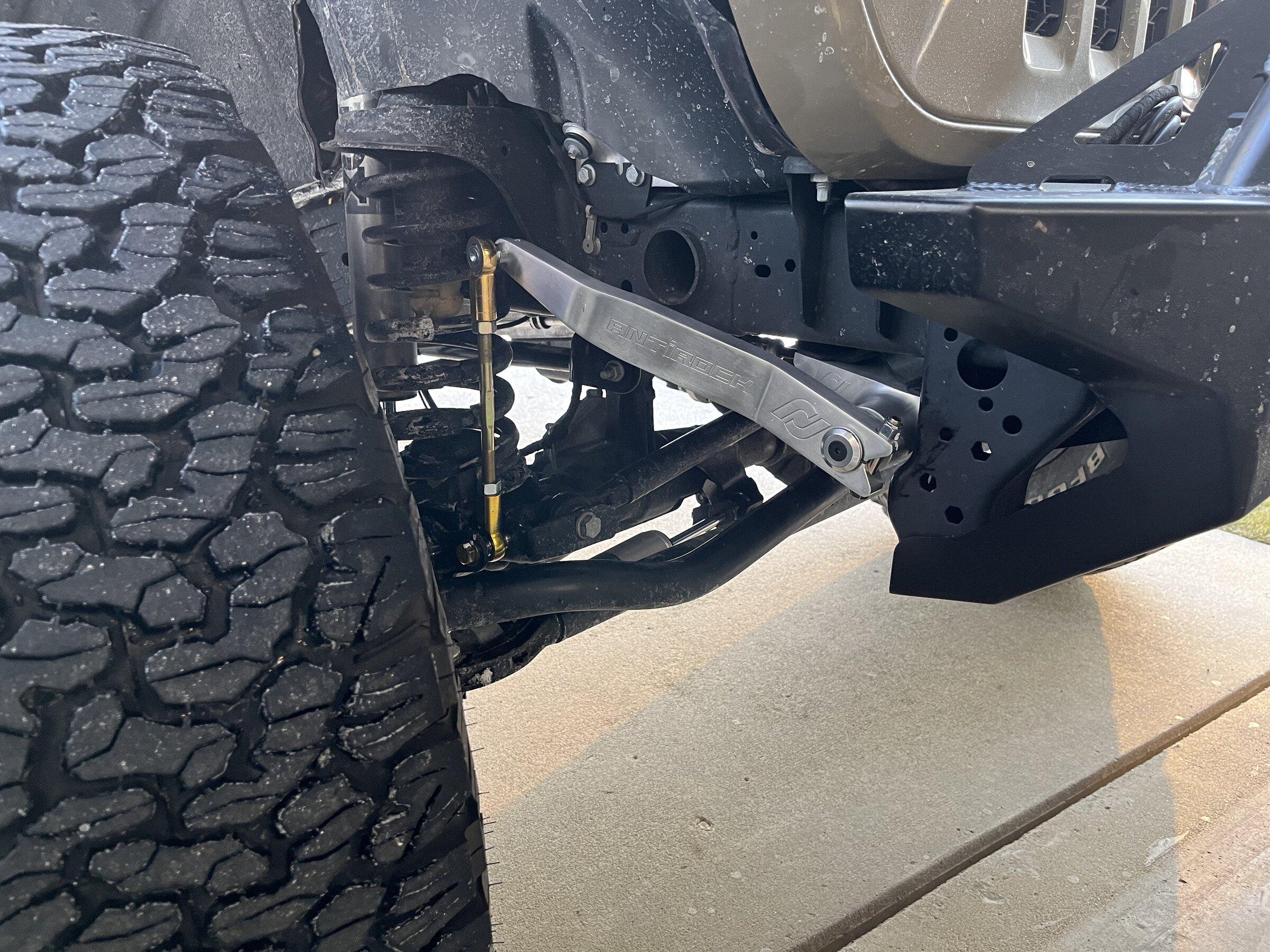 Jeep Gladiator Rock Jock Antirock proper adjustment 5947F212-BBC7-4E92-A8BE-2F0635243F8E