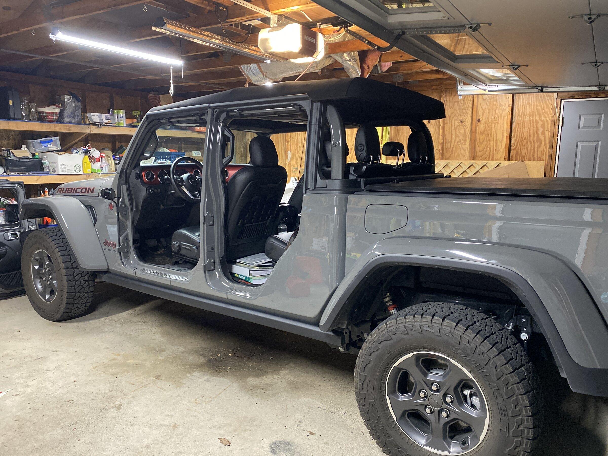 Jeep Gladiator Door Storage - Hing pins or frame hanger - Other? 42B4759F-757D-4943-A83A-DCDD05684880
