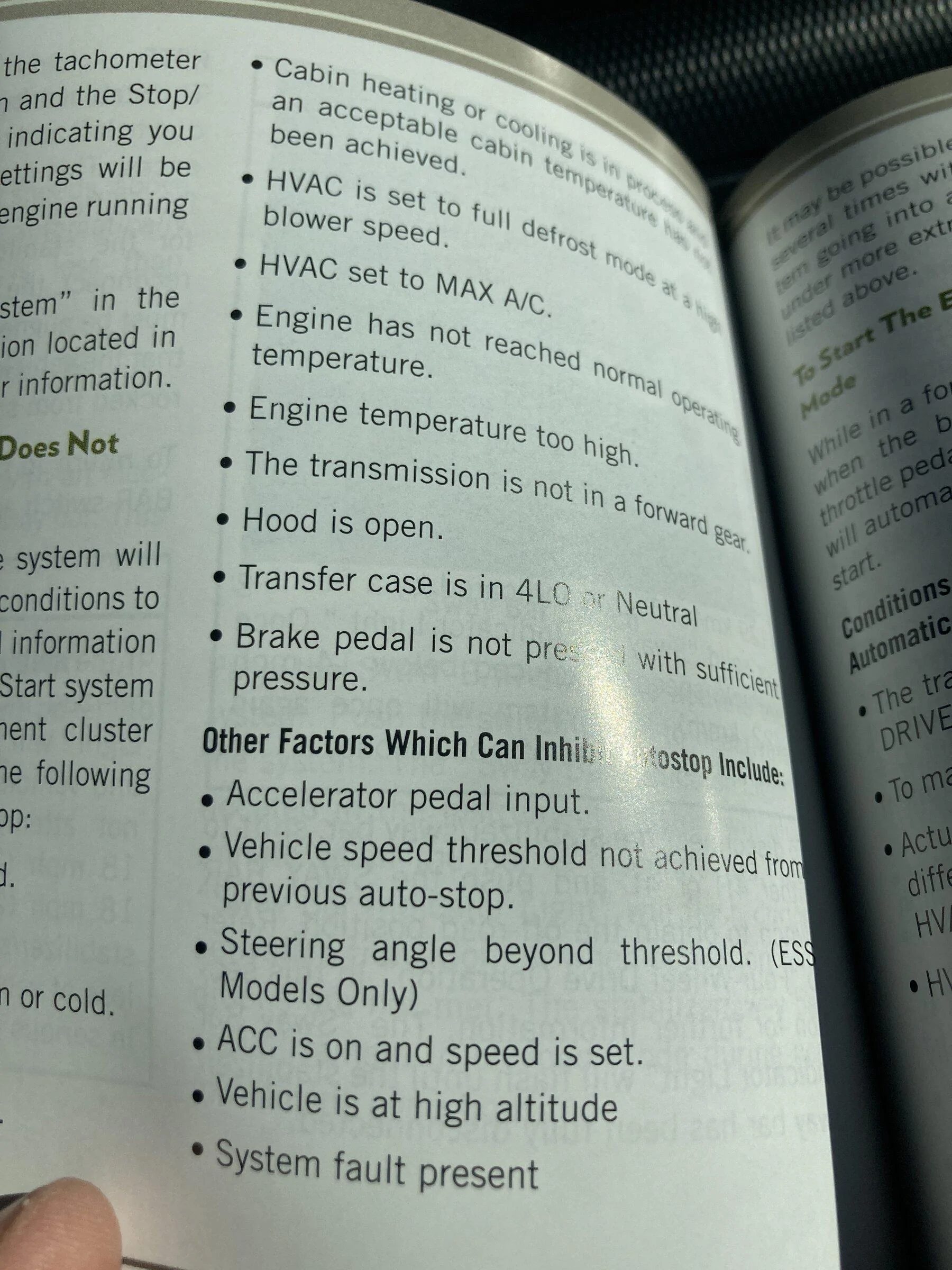 Jeep Gladiator Any way to delay the activation of ESS start/stop? AE3A94F5-AFEF-4EC2-8F40-F0BC9680C089
