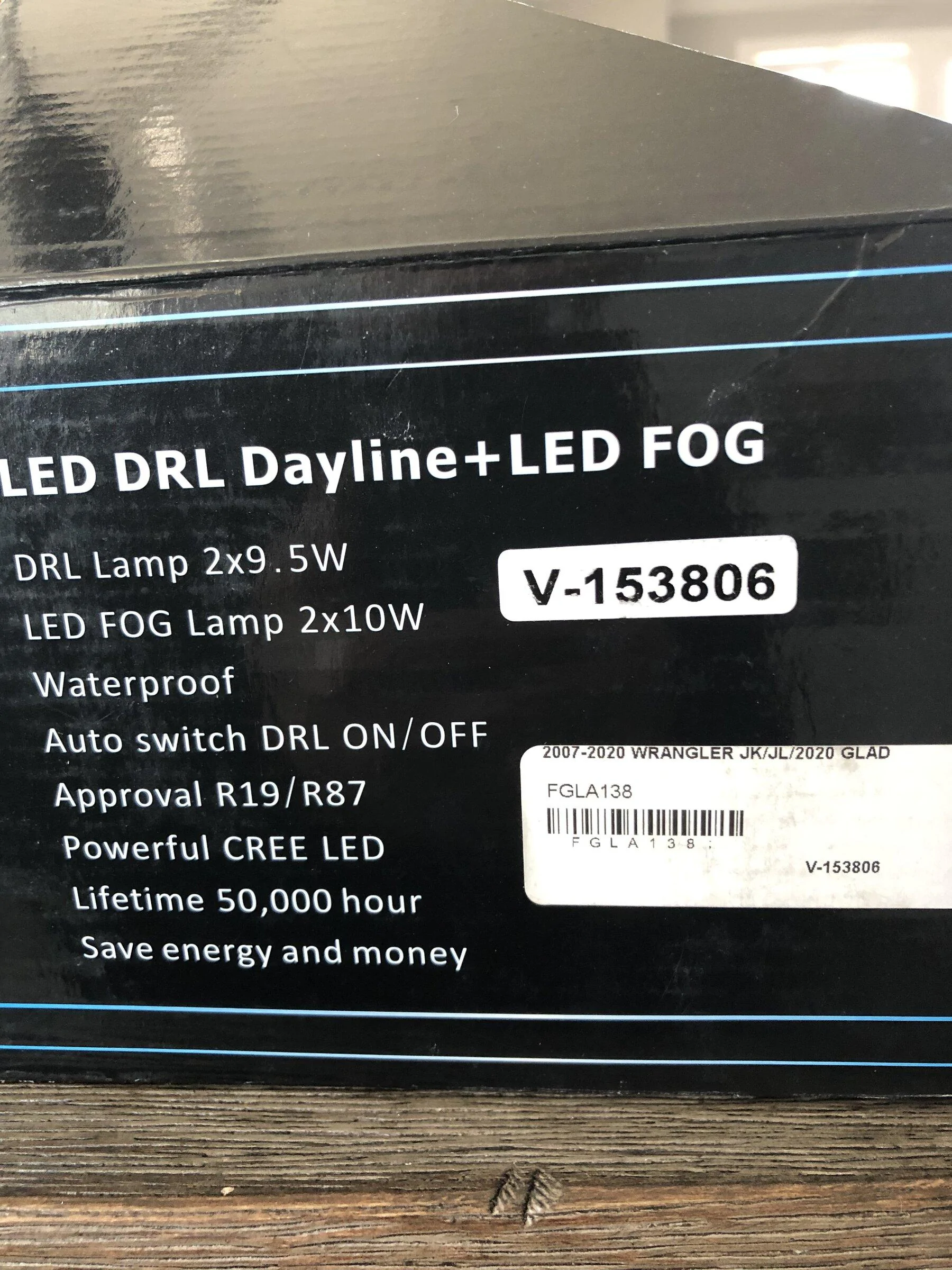 Jeep Gladiator Vinstar LED Fog Lights and DRL 4388DB92-DB4D-4E28-A707-4017083D401E