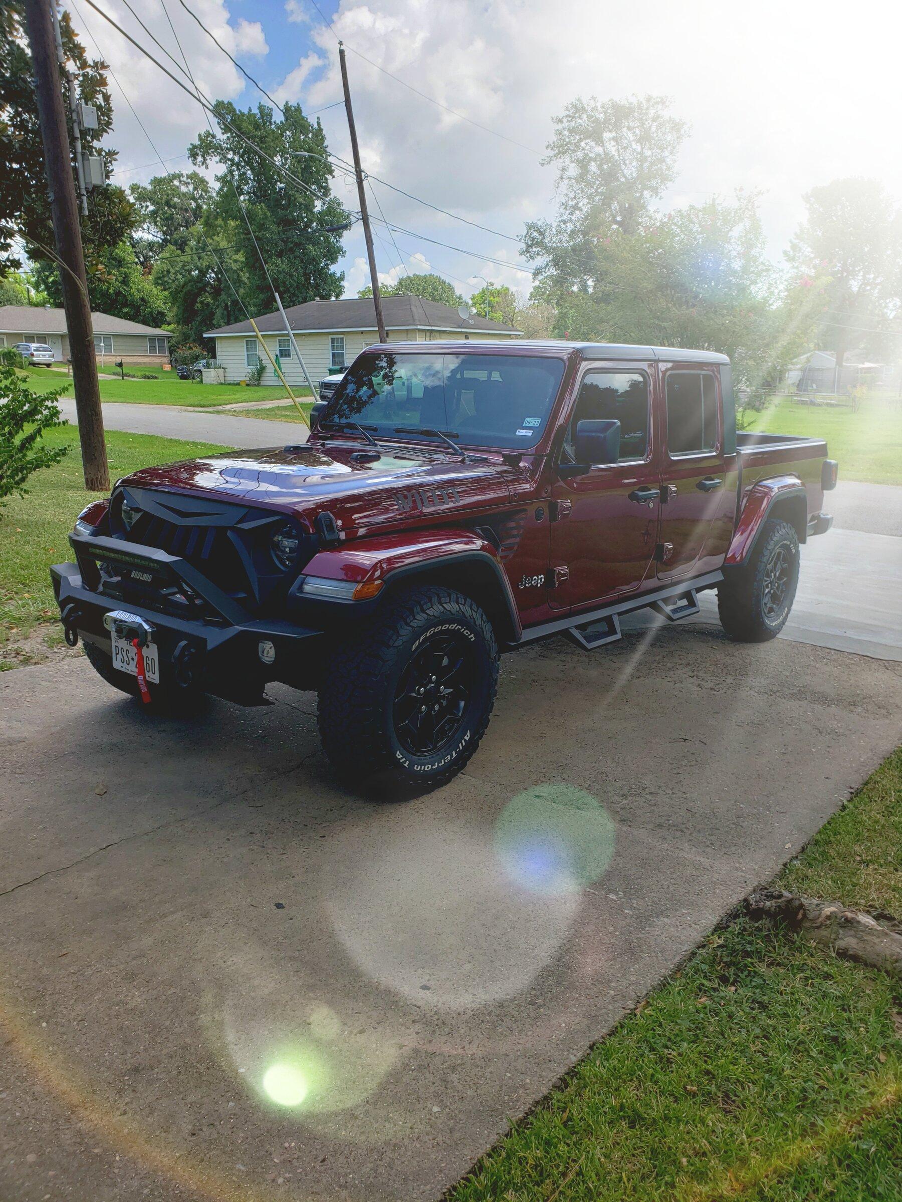 Jeep Gladiator “Turning a lemon into Snazzberry lemonade” 20210811_145806