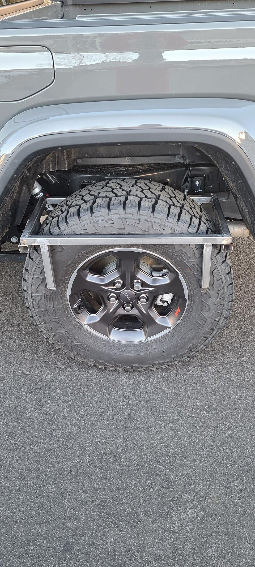 Jeep Gladiator Homemade Wheel Table 20220220_165923