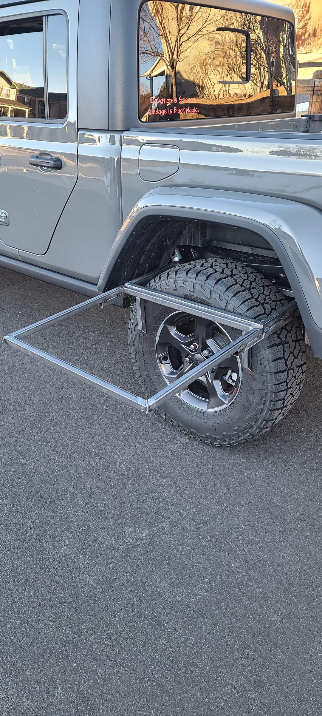 Jeep Gladiator Homemade Wheel Table 20220220_165953