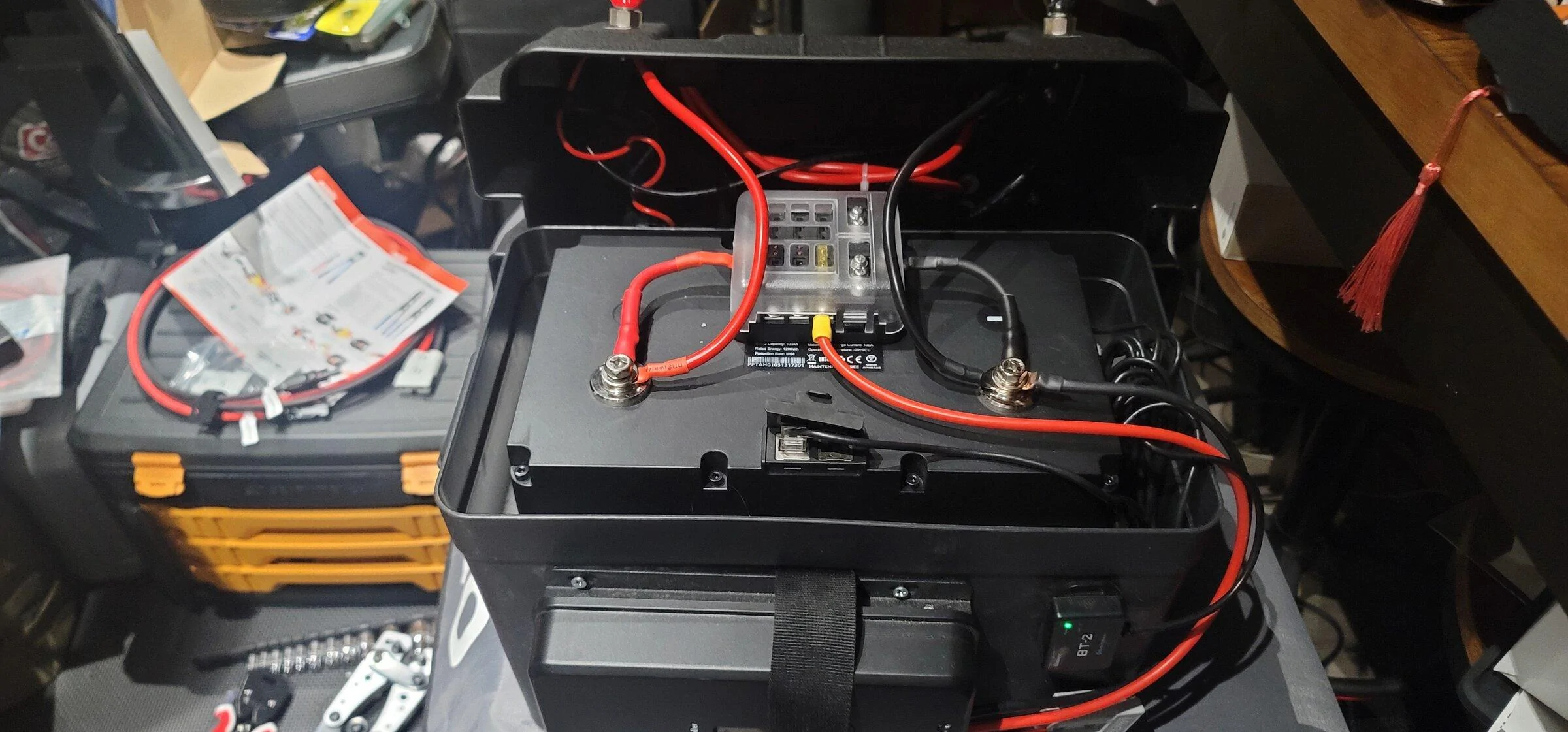 Jeep Gladiator Overlanding fridge/freezer set up 20220220_123755