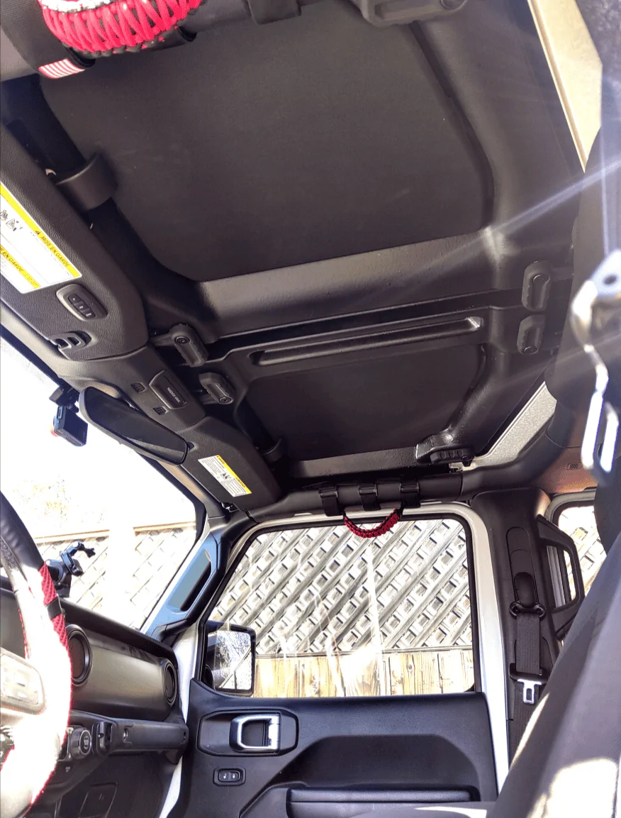 Jeep Gladiator Hotheads sound assassin with factory headliner works great! Screenshot_20220221-120559-911