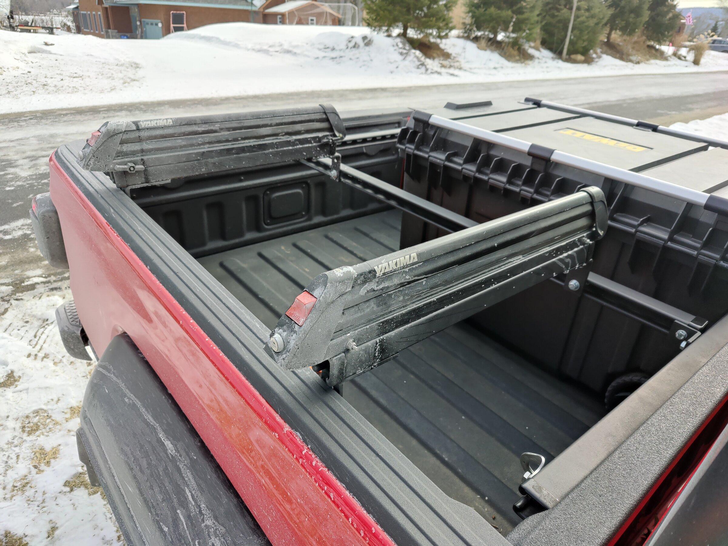 Jeep Gladiator DIY Snowboard and Ski Rack IMG_20220220_104047