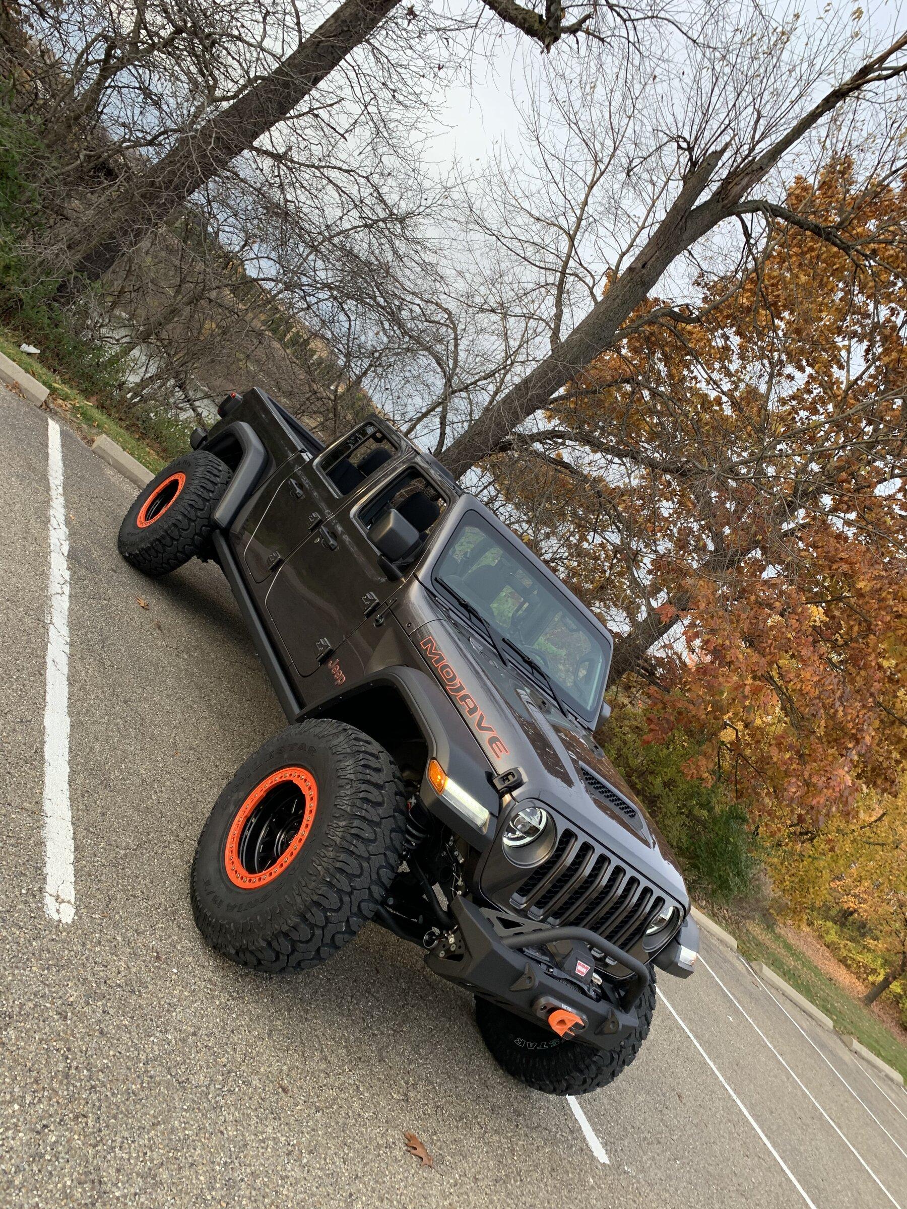 Jeep Gladiator Let’s see granite crystal jt’s with aftermarket wheels please 631030A8-CA87-4159-A3D1-D0B091441485