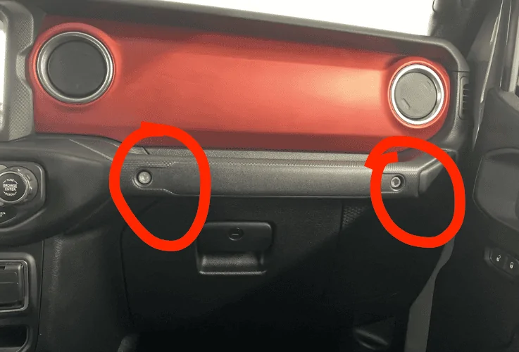 Jeep Gladiator Gladiator Passenger Grab Bar Screw / Bolt Part Number Screen Shot 2022-02-23 at 9.32.15 AM
