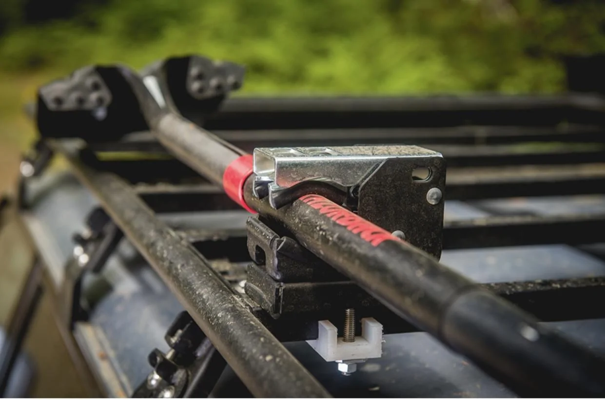 Jeep Gladiator How are you locking stuff on your racks? 63990757-0A2B-4930-8E32-5016794ECE13