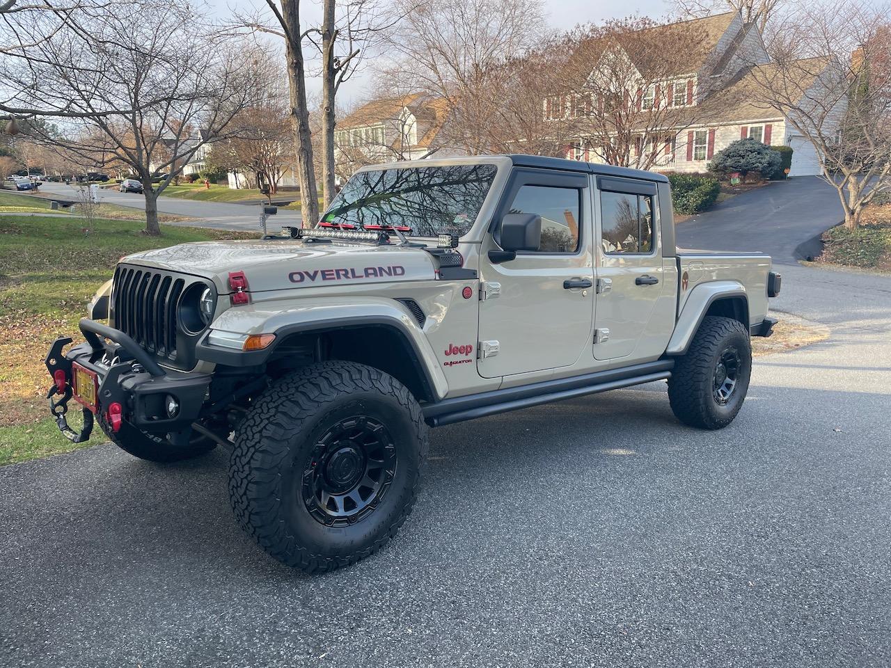 Jeep Gladiator MetalCloak leveling kit to lift IMG_1481