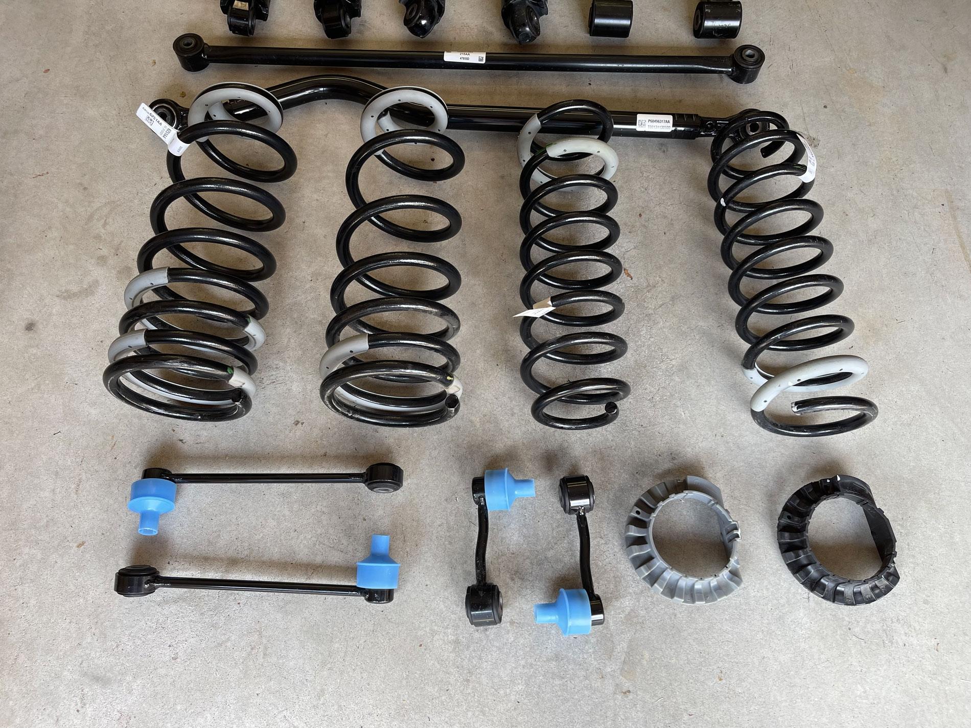Jeep Gladiator 2021 Diesel Rubicon Takeoff coils