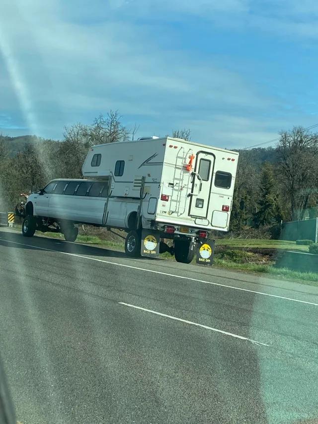 Jeep Gladiator Lifted stretched SUV on 24 x 12 wide wheels with a camper in the back? 274731465_10100382069813761_4377984176987761666_n
