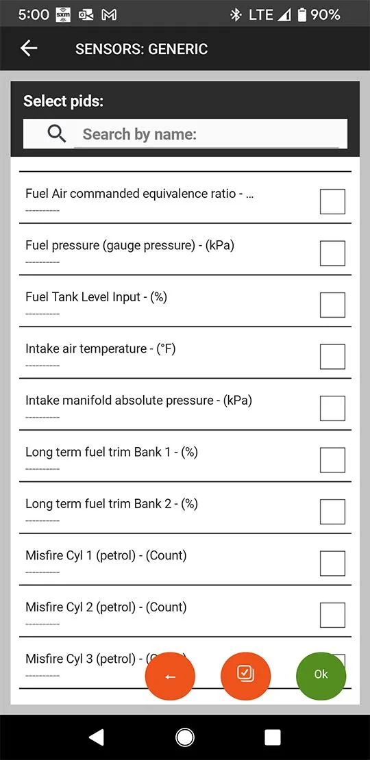 Jeep Gladiator Live Data Monitoring with Jscan 20220221 sensors3