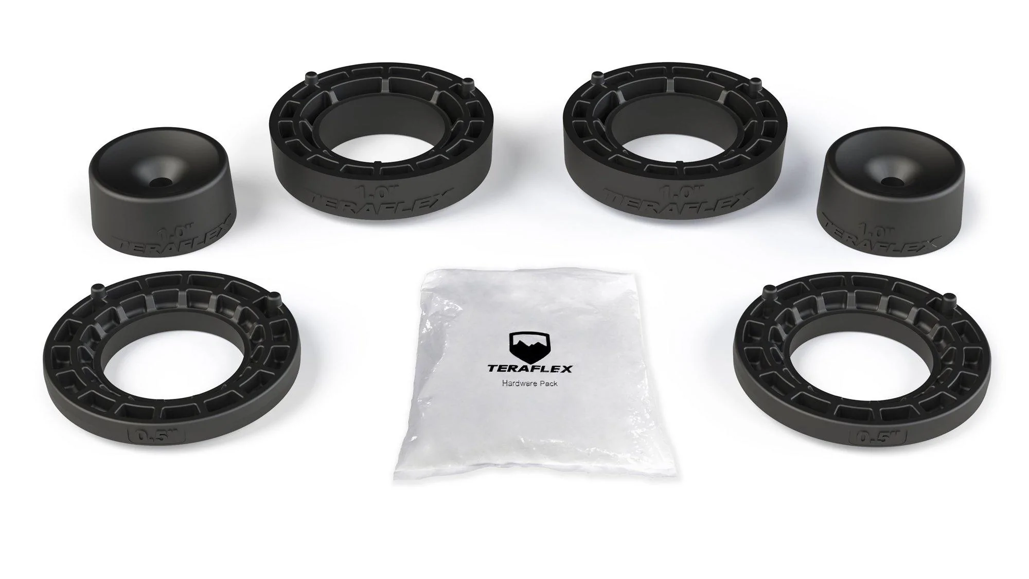 Jeep Gladiator Teraflex 1.5 Leveling Kit Questions Teraflex-1155300-1.5-Inch-Performance-Spacer-Leveling-Kit-Gladiator-JT-Main