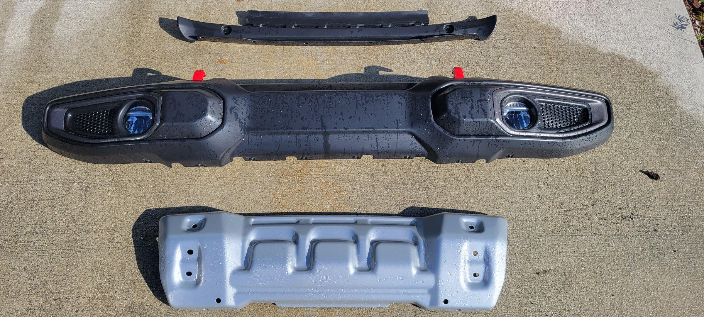 Jeep Gladiator [PENDING] Plastic "Mojavecon" Front Bumper w/ LED fogs, Mojave Skid Plate 20220226_091623