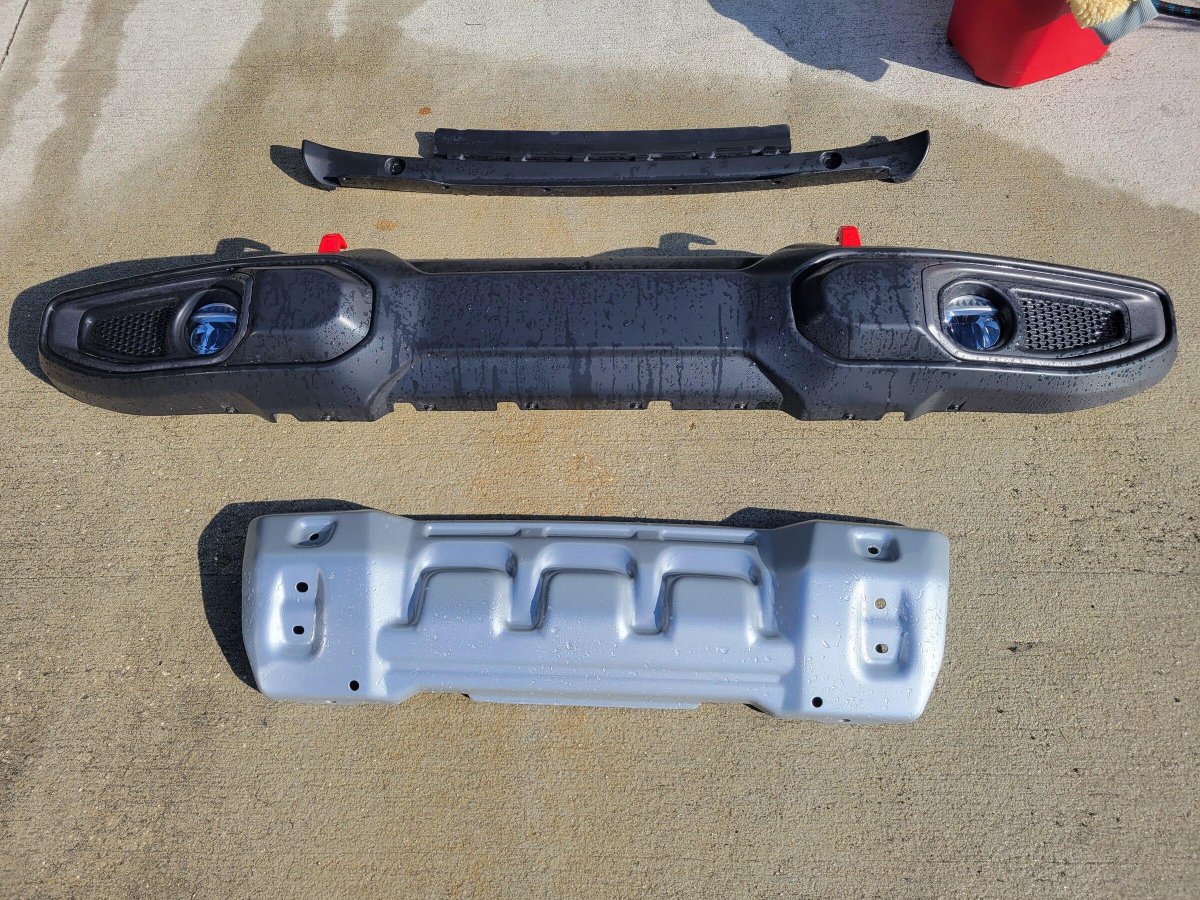Jeep Gladiator [PENDING] Plastic "Mojavecon" Front Bumper w/ LED fogs, Mojave Skid Plate 20220226_091558