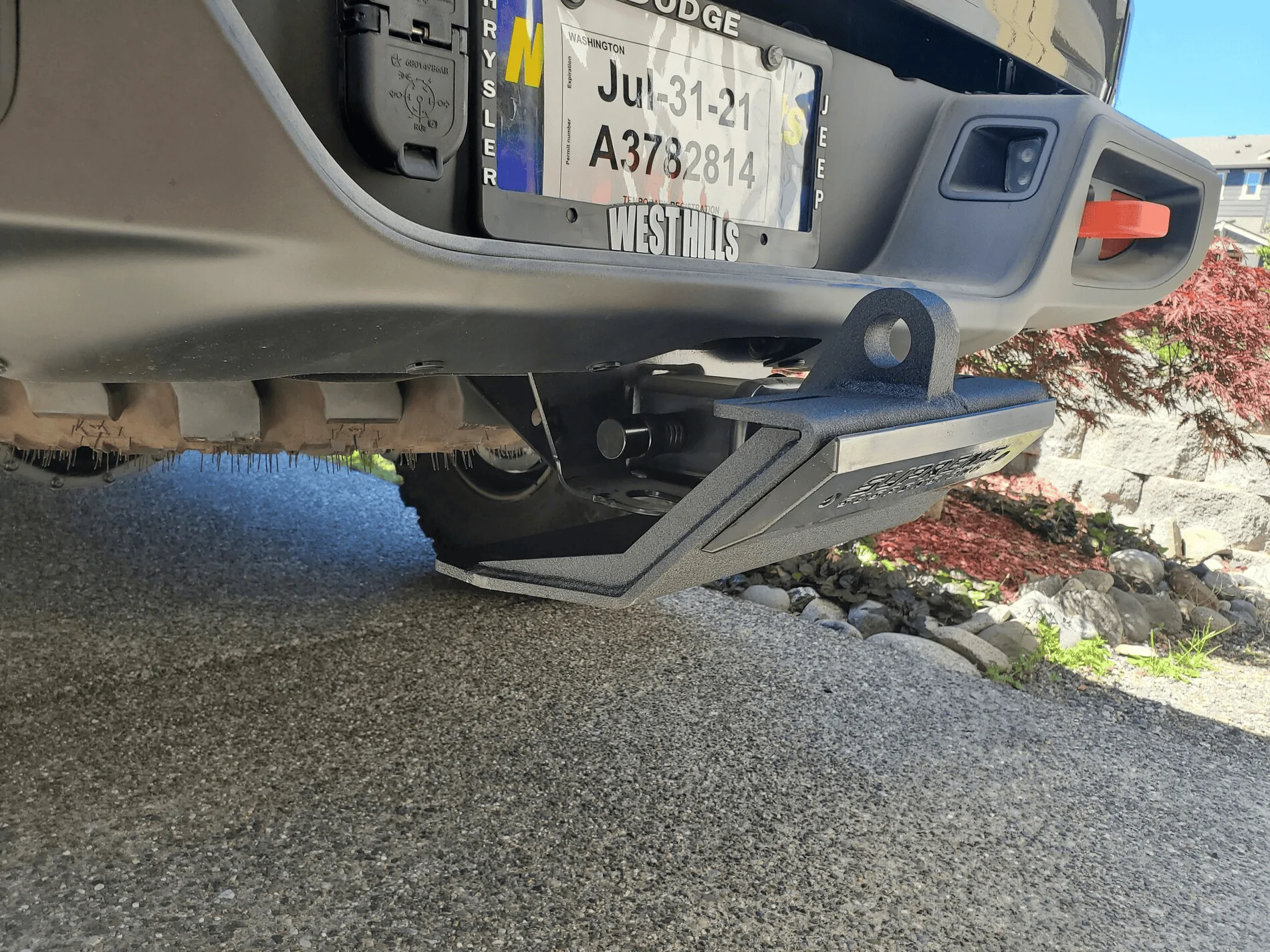 Jeep Gladiator $74.98 eBay hitch skid. 1645894134056