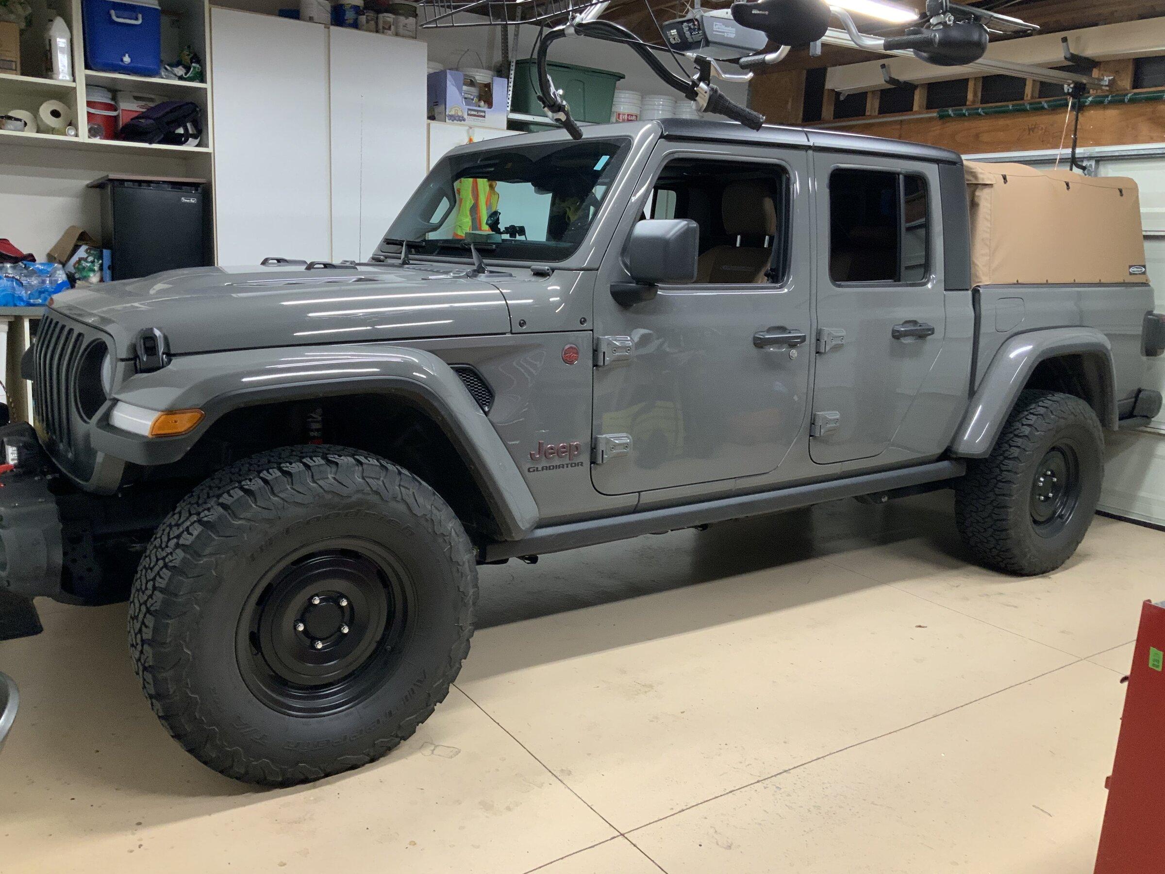 Jeep Gladiator 1” Terra Flex w/o bump stop spacer on EcoD 962CA343-9474-488B-8A86-1AC39F90CF4B
