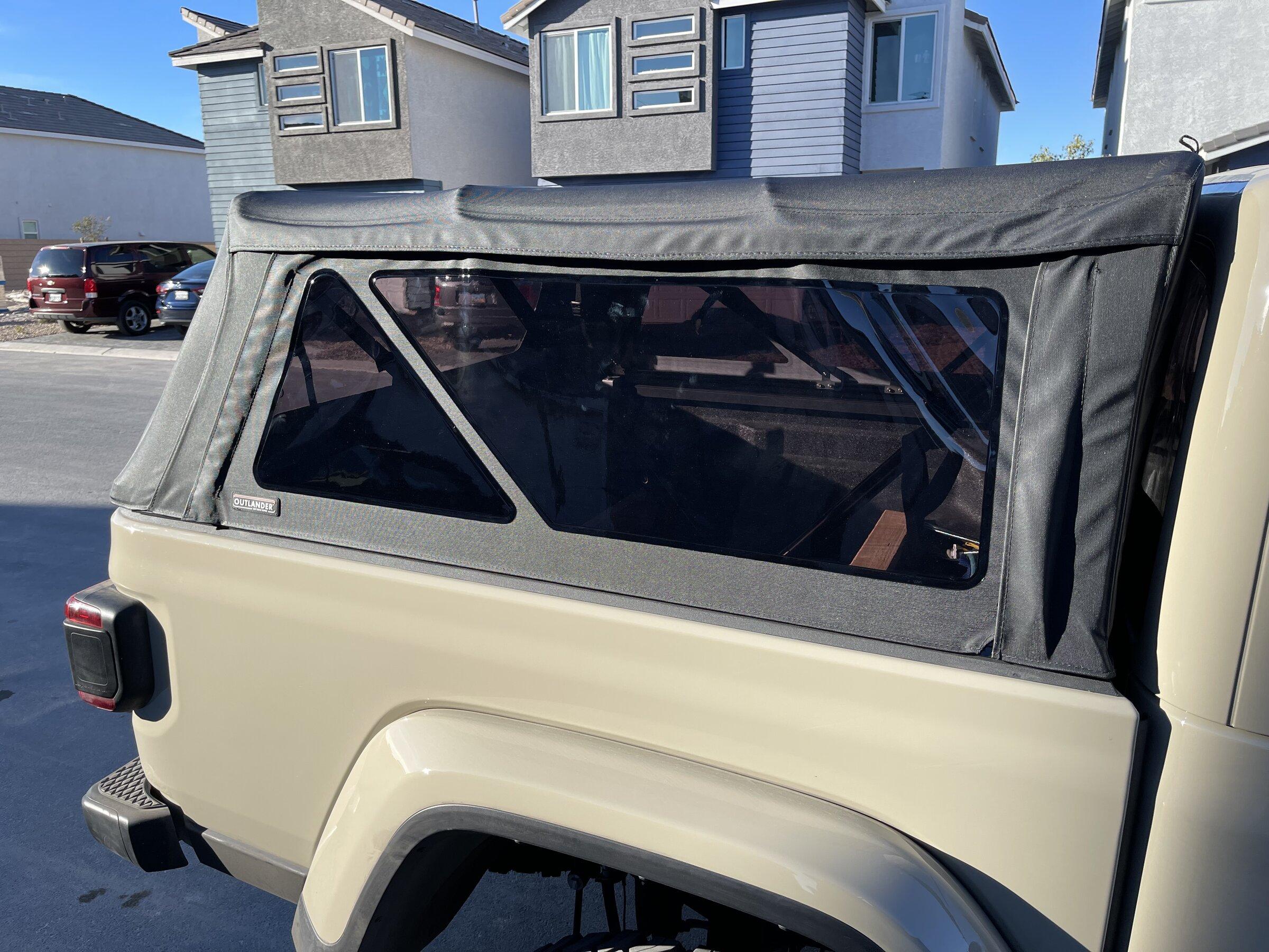 Jeep Gladiator Outlander softopper by Agri-cover Inc. (ACI products) 955D035D-F06C-415A-A2B1-082998E3CB7C