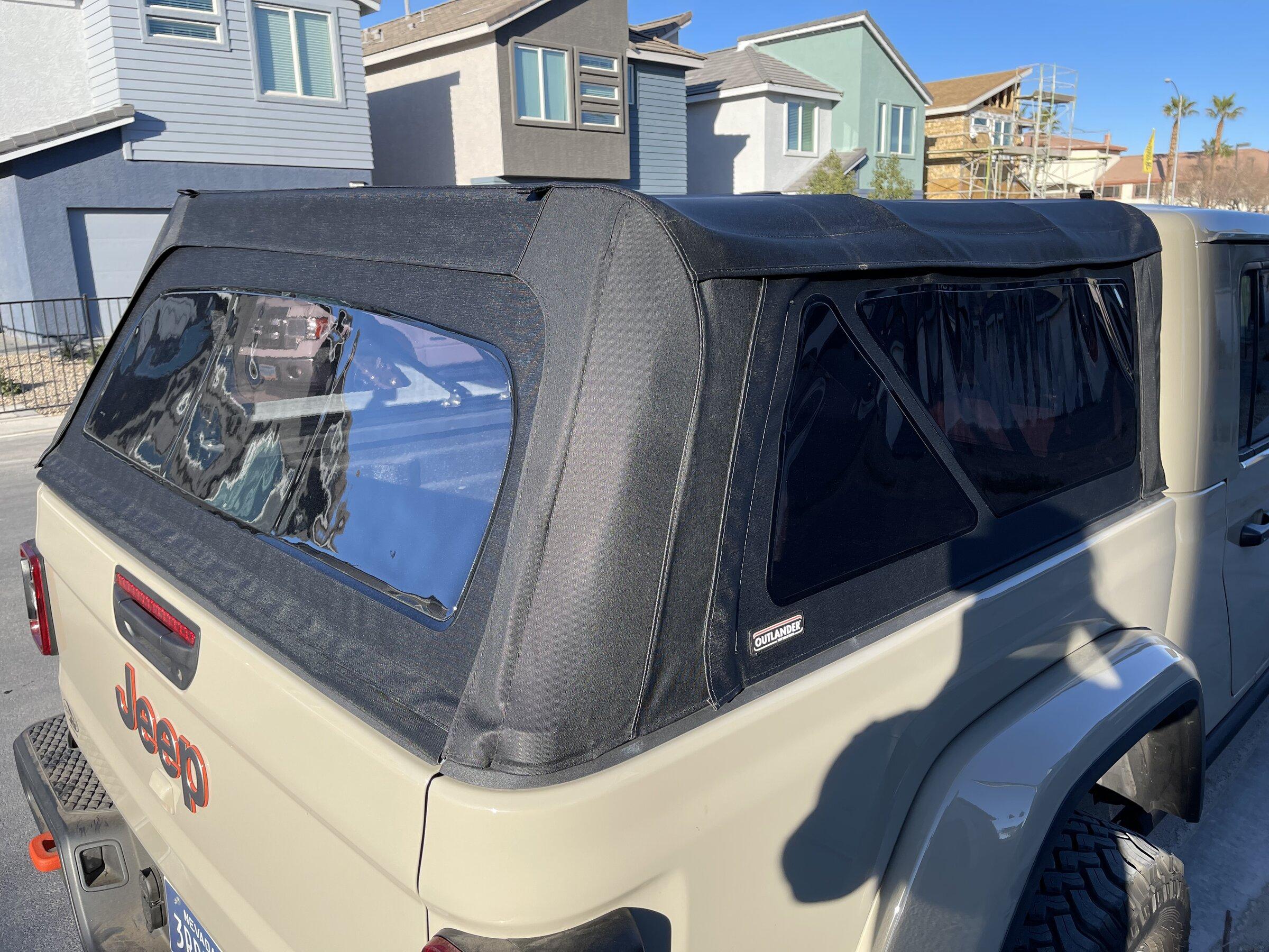 Jeep Gladiator Outlander softopper by Agri-cover Inc. (ACI products) D64E3D15-05CC-439E-B17F-A930F5A7FD7F