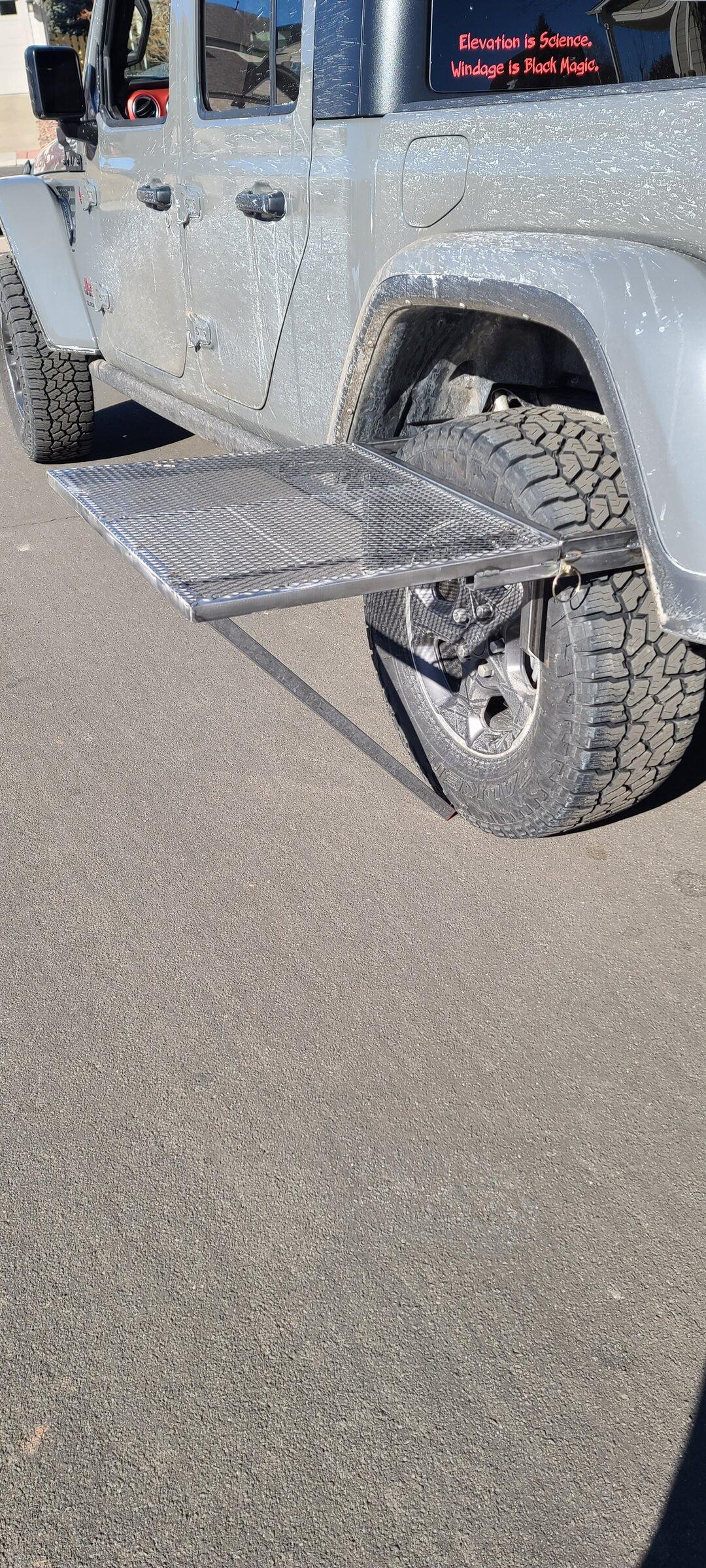 Jeep Gladiator Homemade Wheel Table 20220226_142900