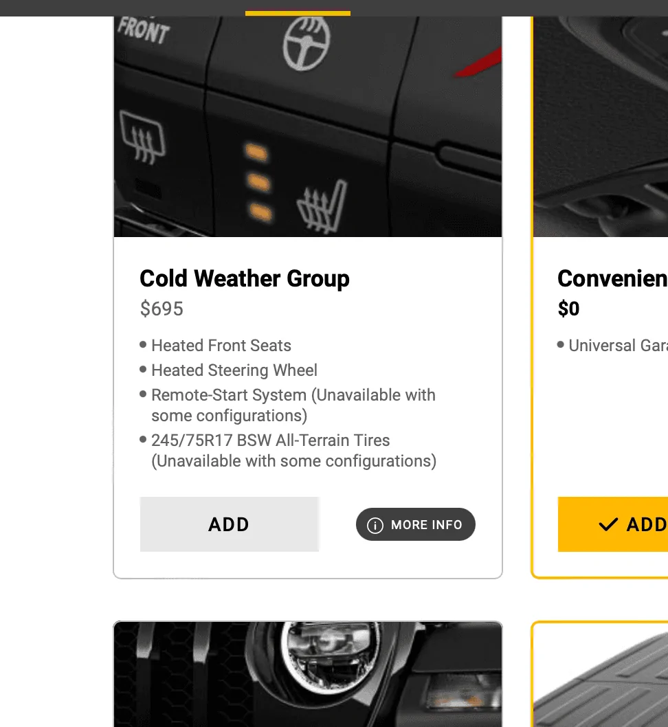 Jeep Gladiator Introduction (HI) and a couple pre-order questions Screen Shot 2022-02-28 at 20.06.05