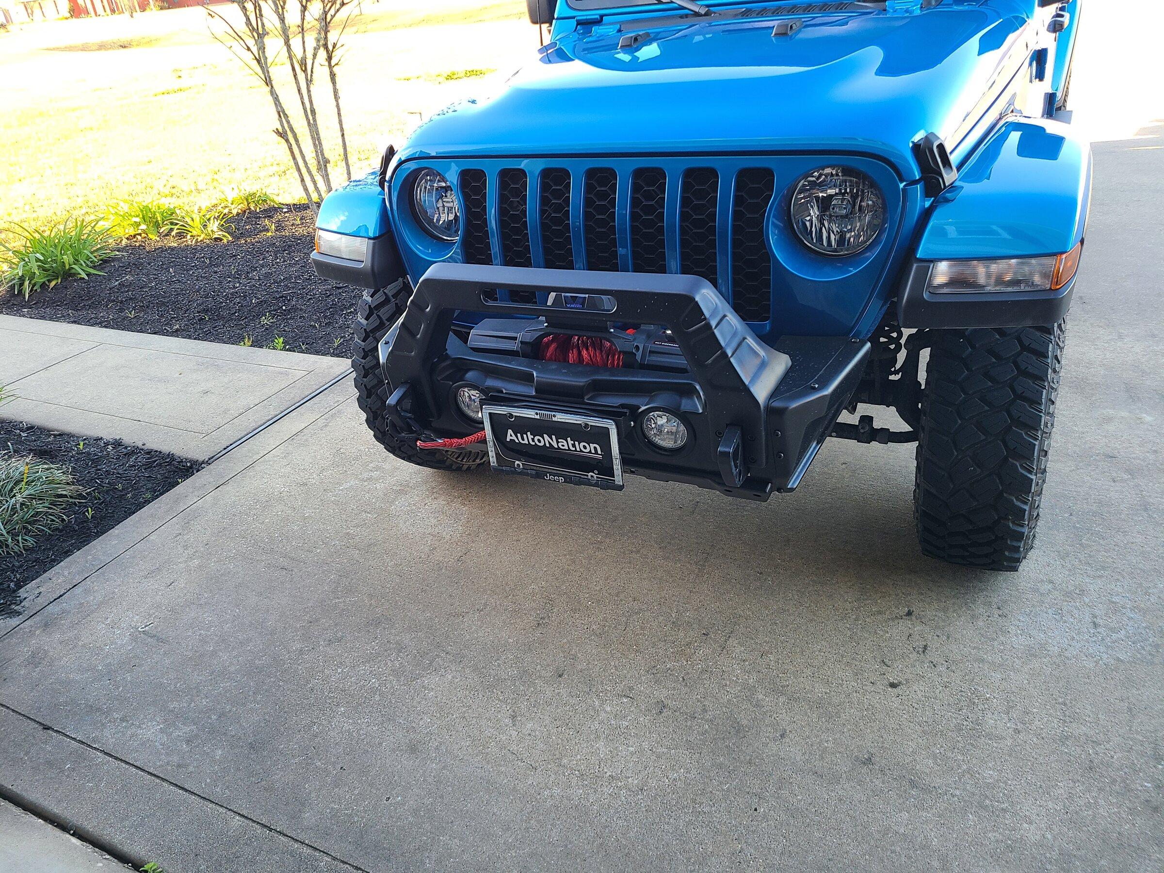 Jeep Gladiator **Billet to Blue** 20220228_171333