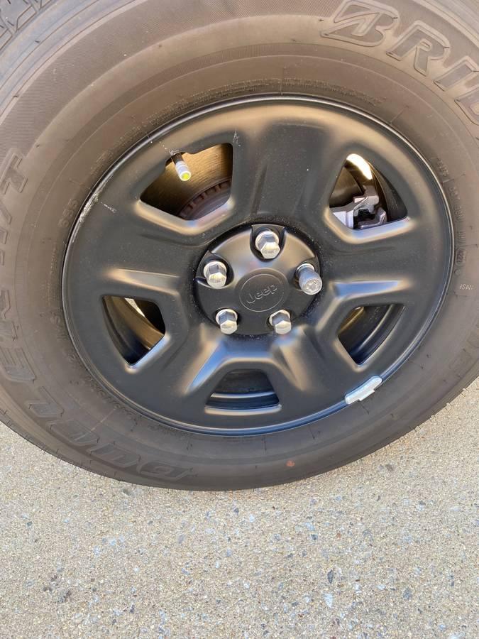 Jeep Gladiator Stock takeoff Steelies C4C9930F-BF3E-43BA-AE4D-CDB641AB9C50